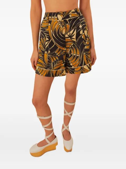 toucan-print shorts by FARM RIO