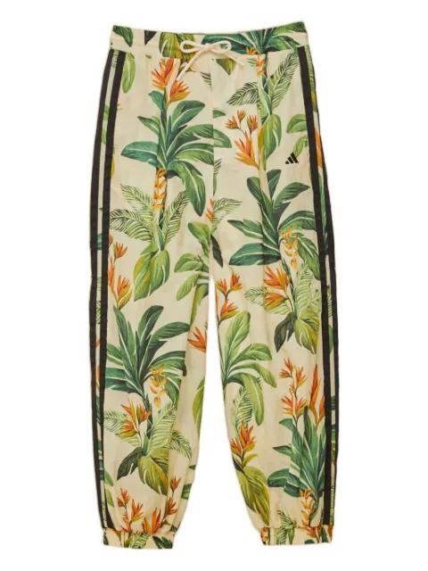 x Adidas Tropical Breeze-print trousers by FARM RIO