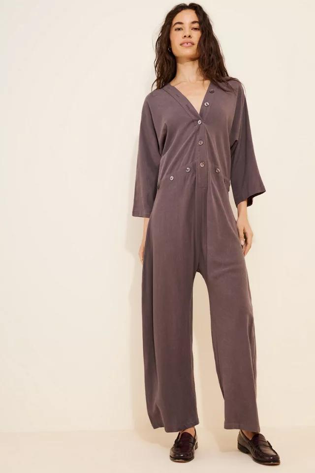 Fashion Brand Company Jumpsuit Of The Future Linen Jumpsuit by FASHION BRAND COMPANY