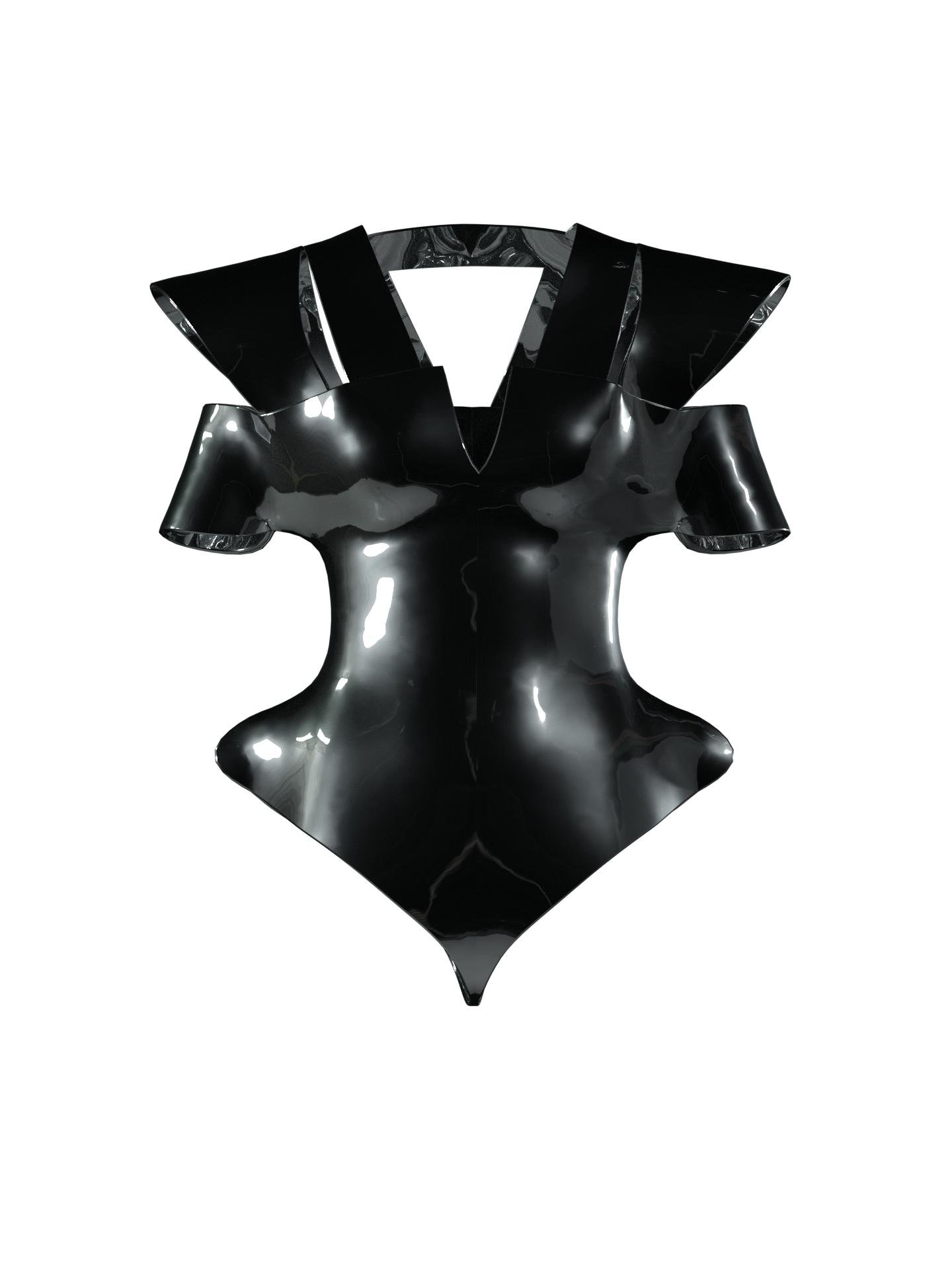Stella metallic bodysuit by FASHION3 DX