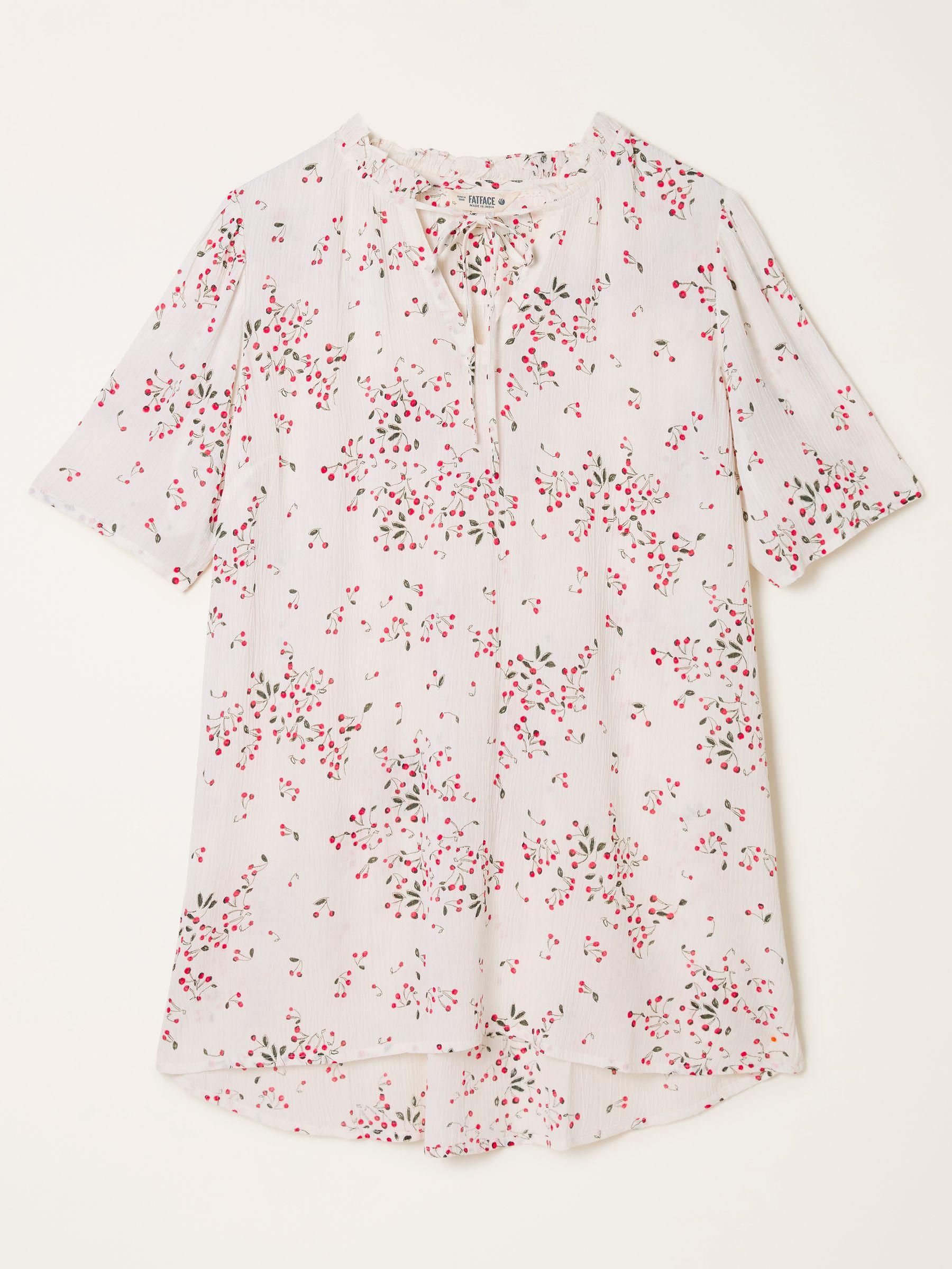 Airee Ivory Cherries Regular Tunic by FAT FACE