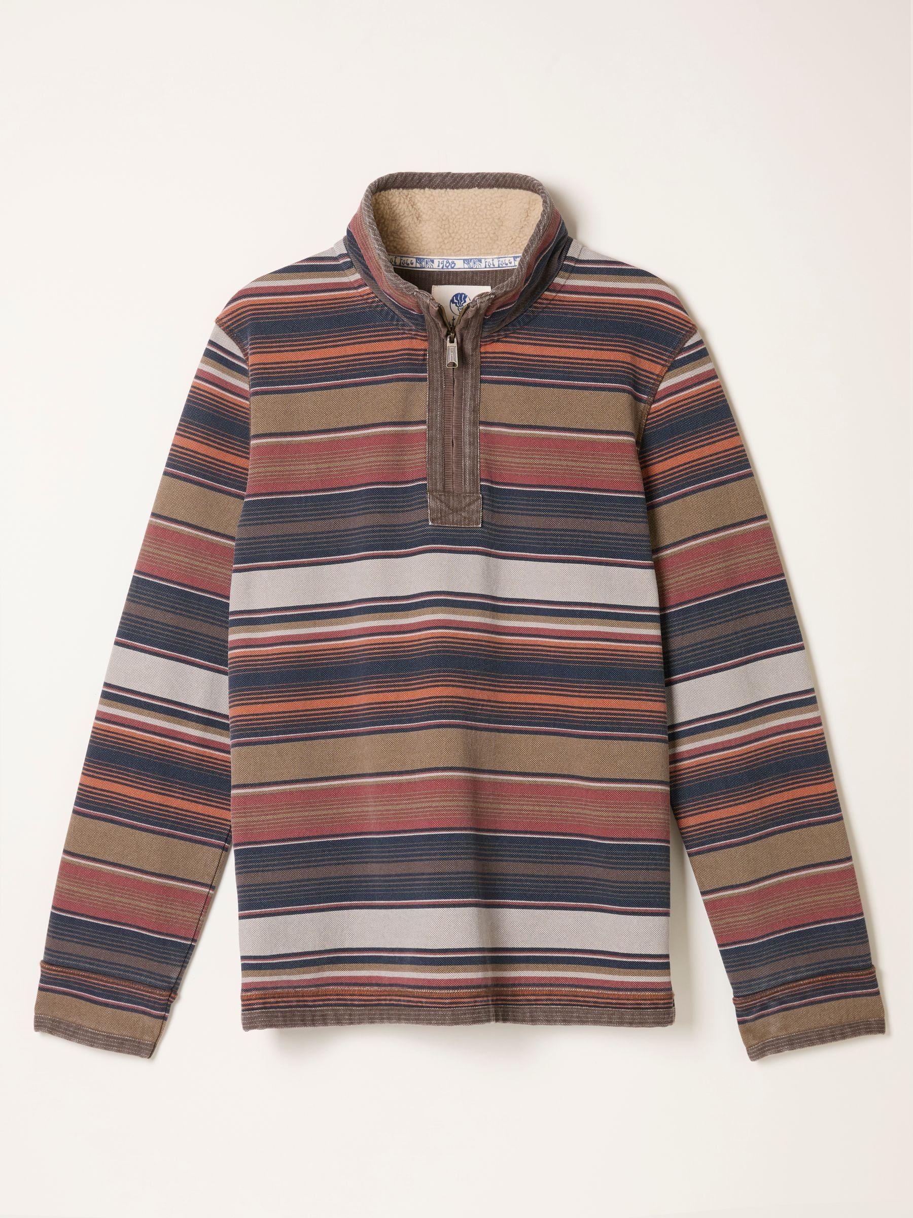 Airlie Orange Panel Sweat by FAT FACE