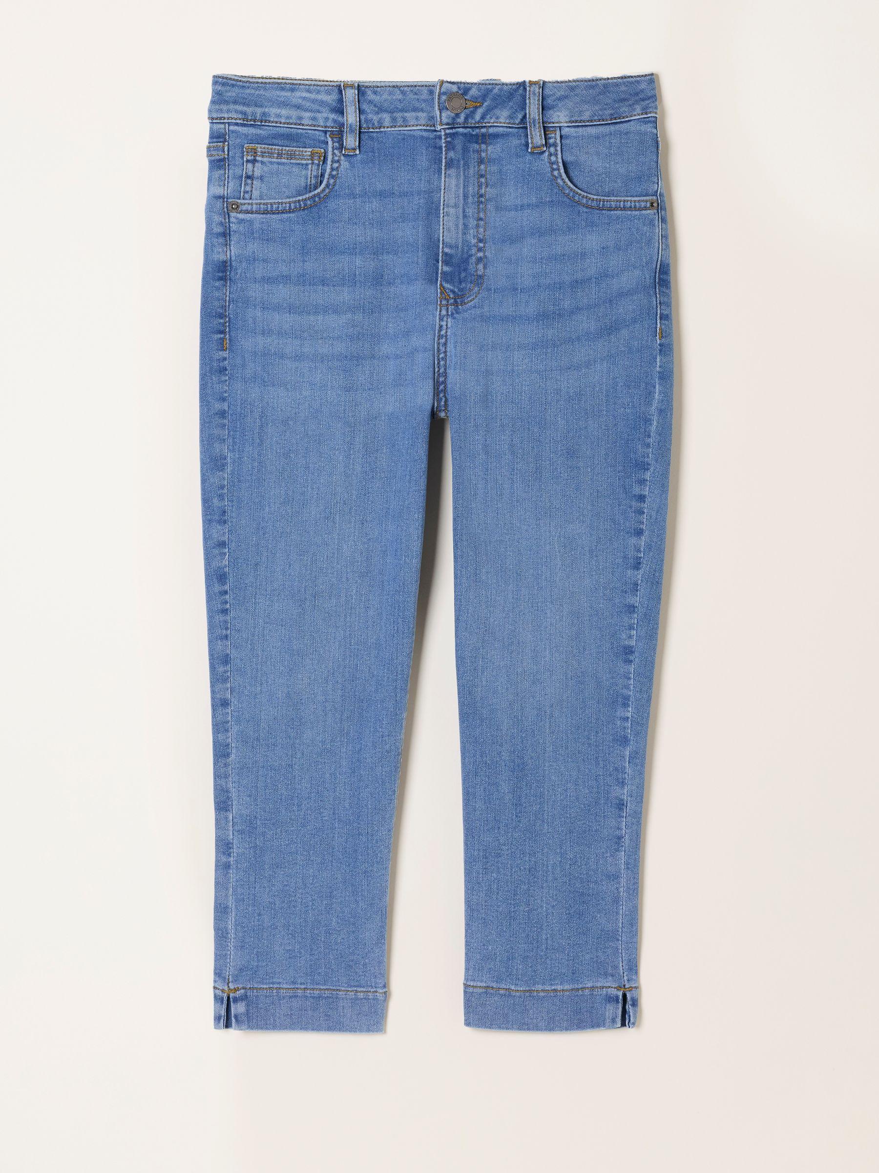 Bleach Denim Peddlepusher Jeans by FAT FACE