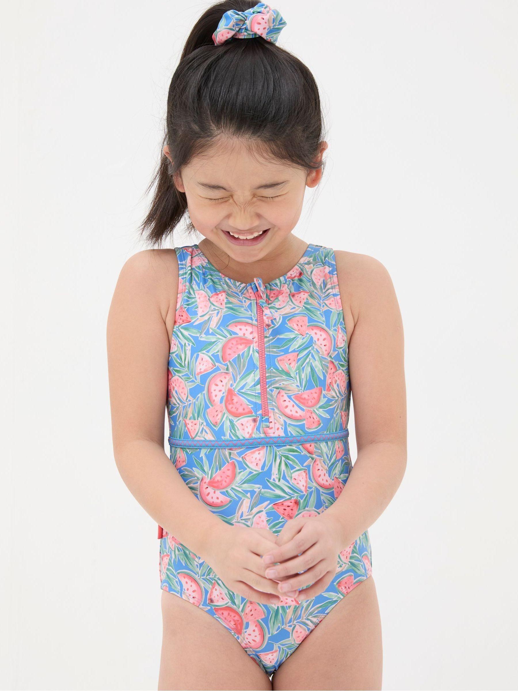 Blue Watermelon Swimsuit by FAT FACE