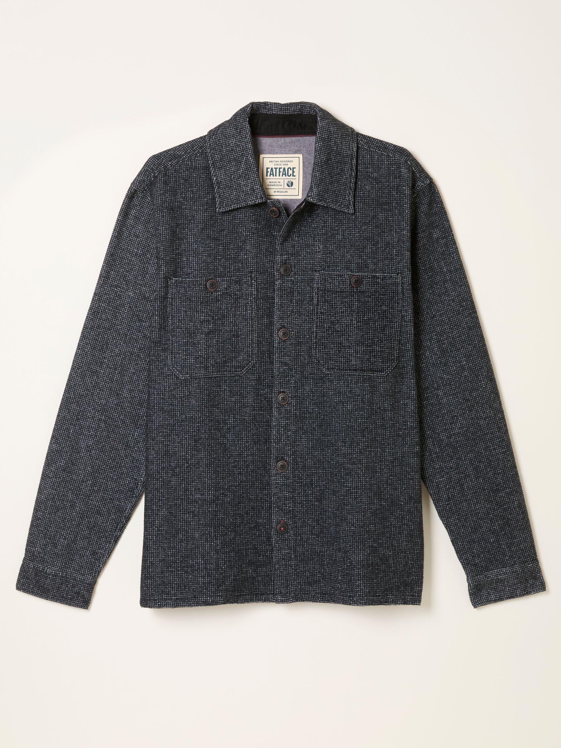 Blythe Dark Grey Long Sleeve Shirt by FAT FACE