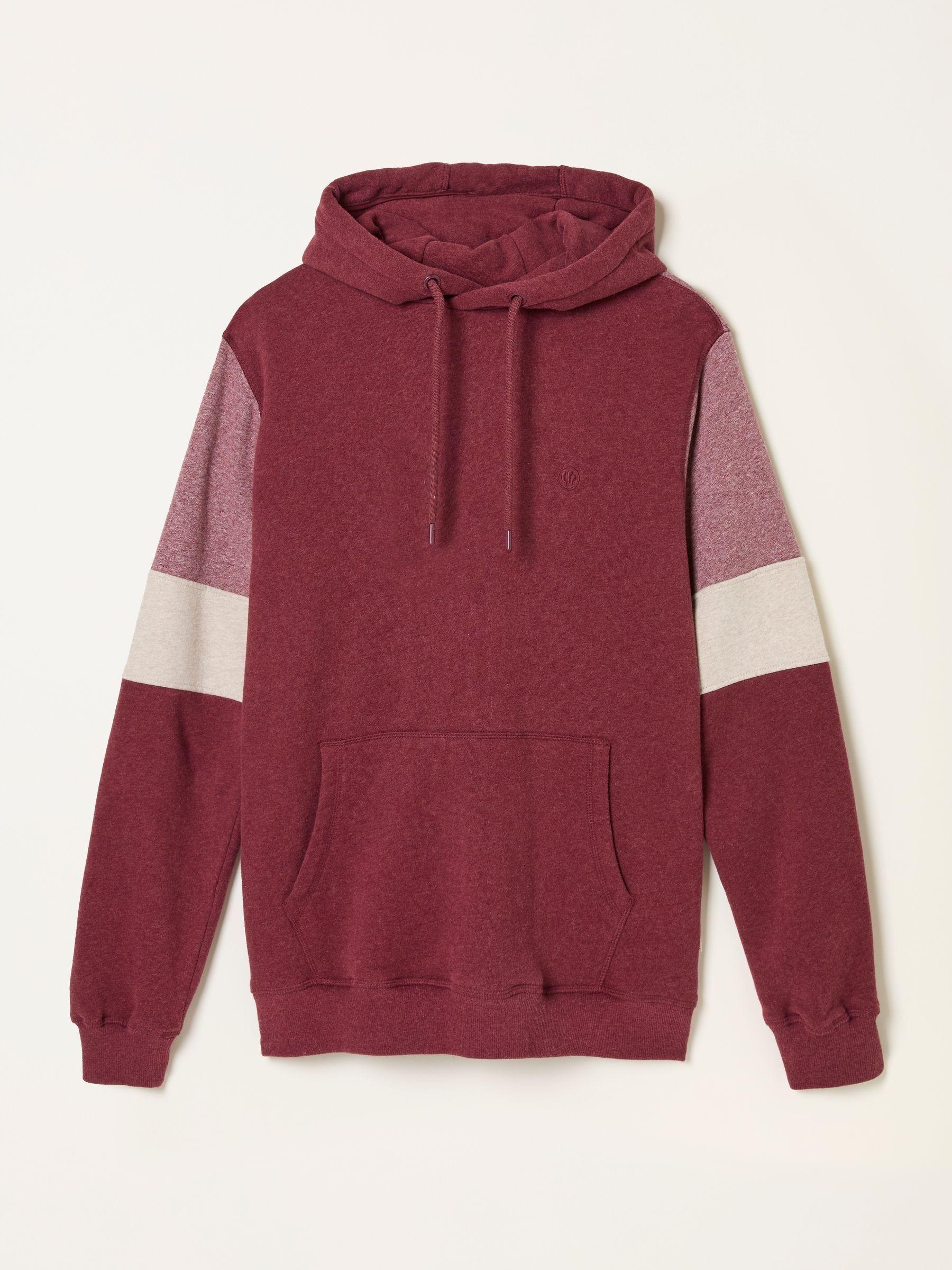 Brooke Claret Brooke Cut and Sew Hoodie by FAT FACE