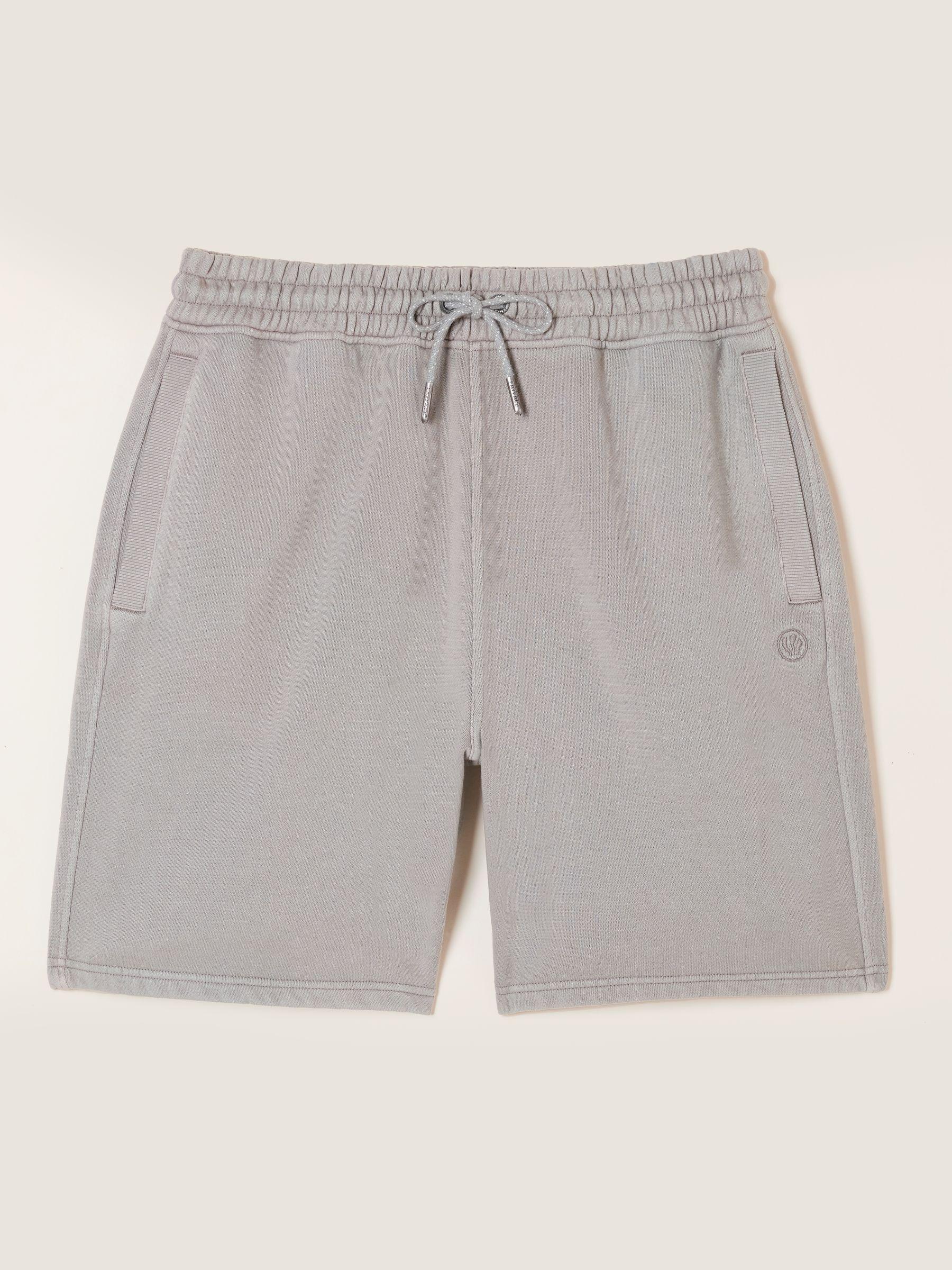 Brooke Light Grey Sweat Short by FAT FACE