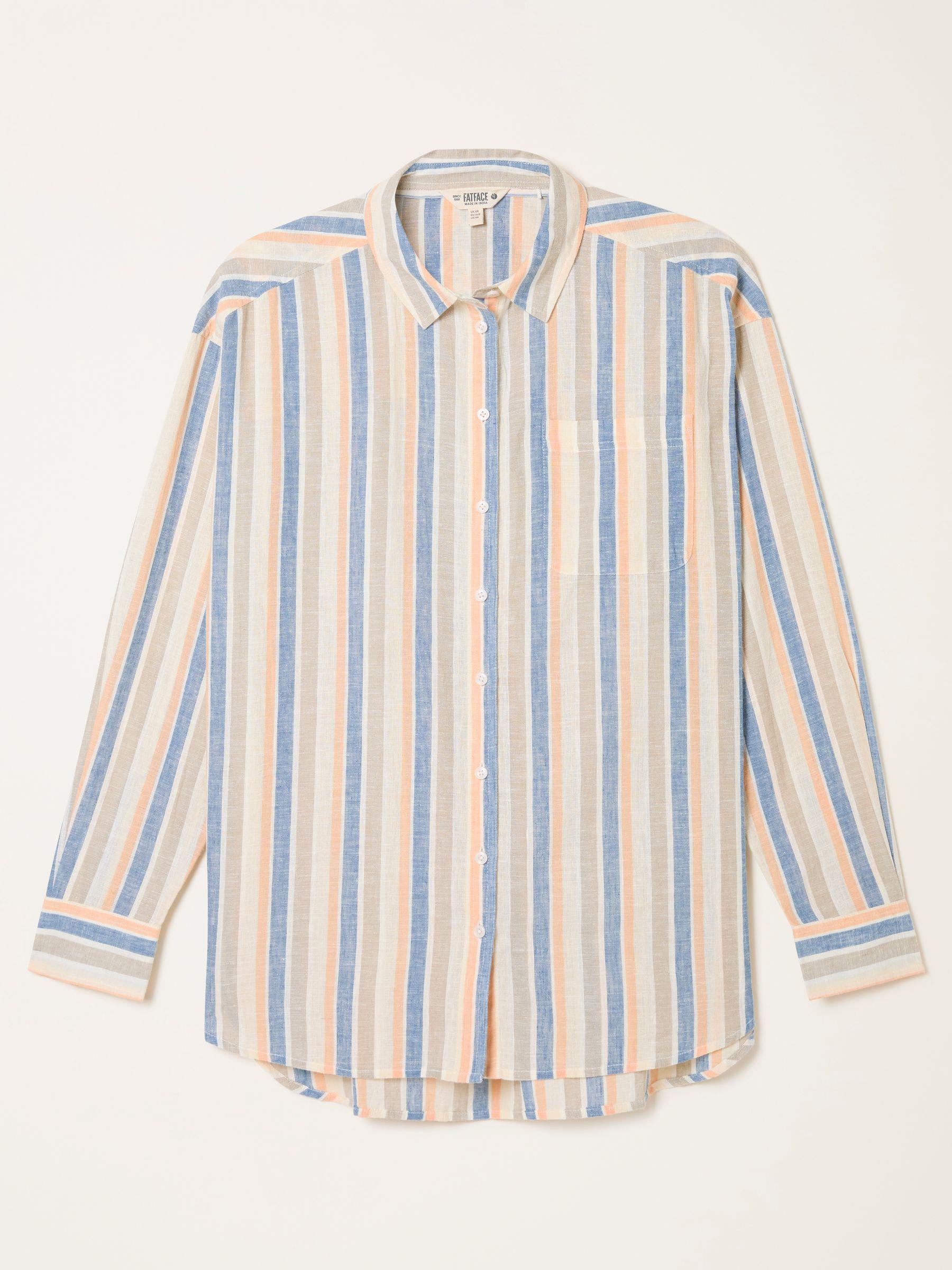 Carolin Multi Regular Stripe Shirt by FAT FACE