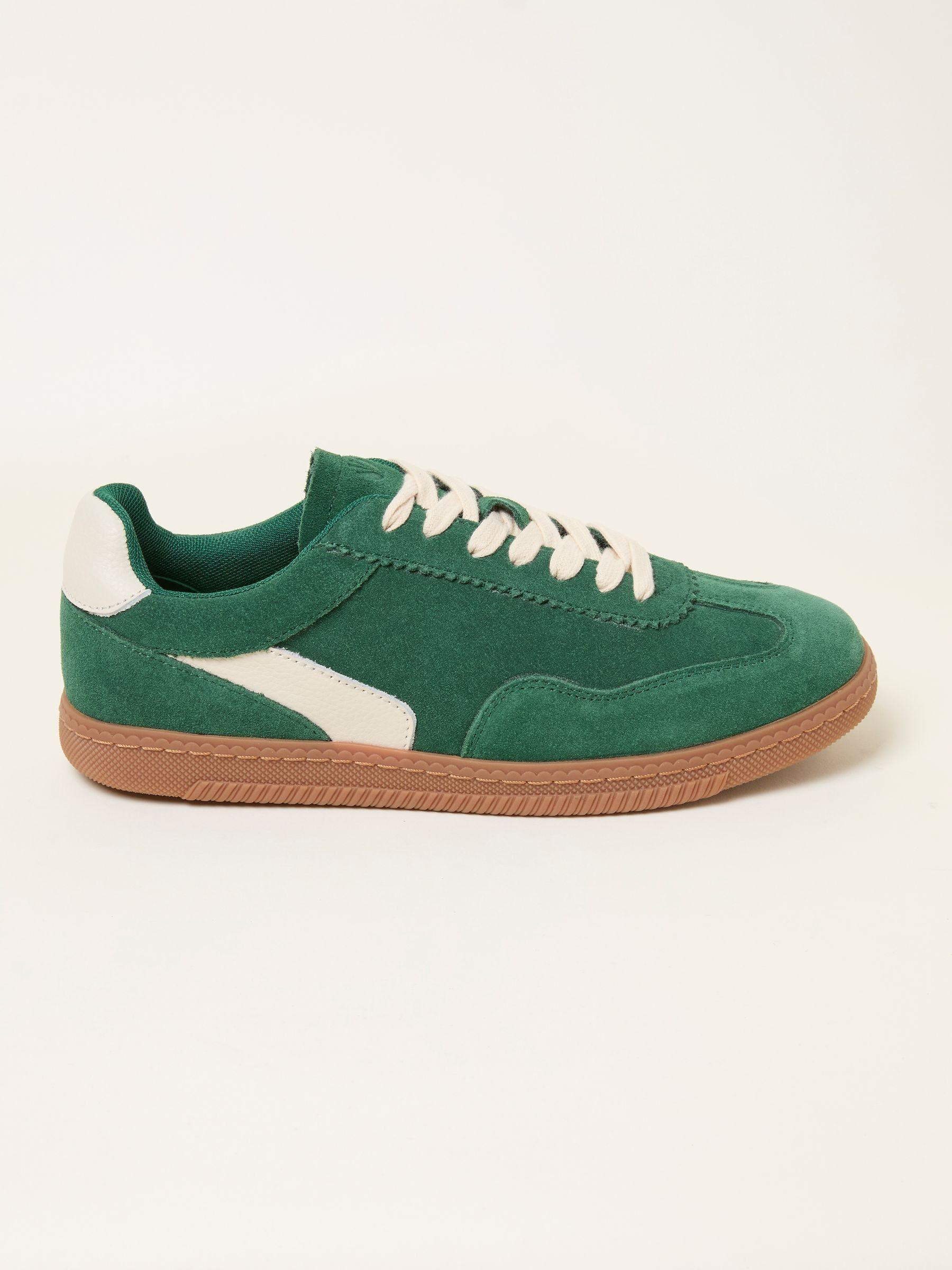Dark Green Fia Retro Trainer by FAT FACE