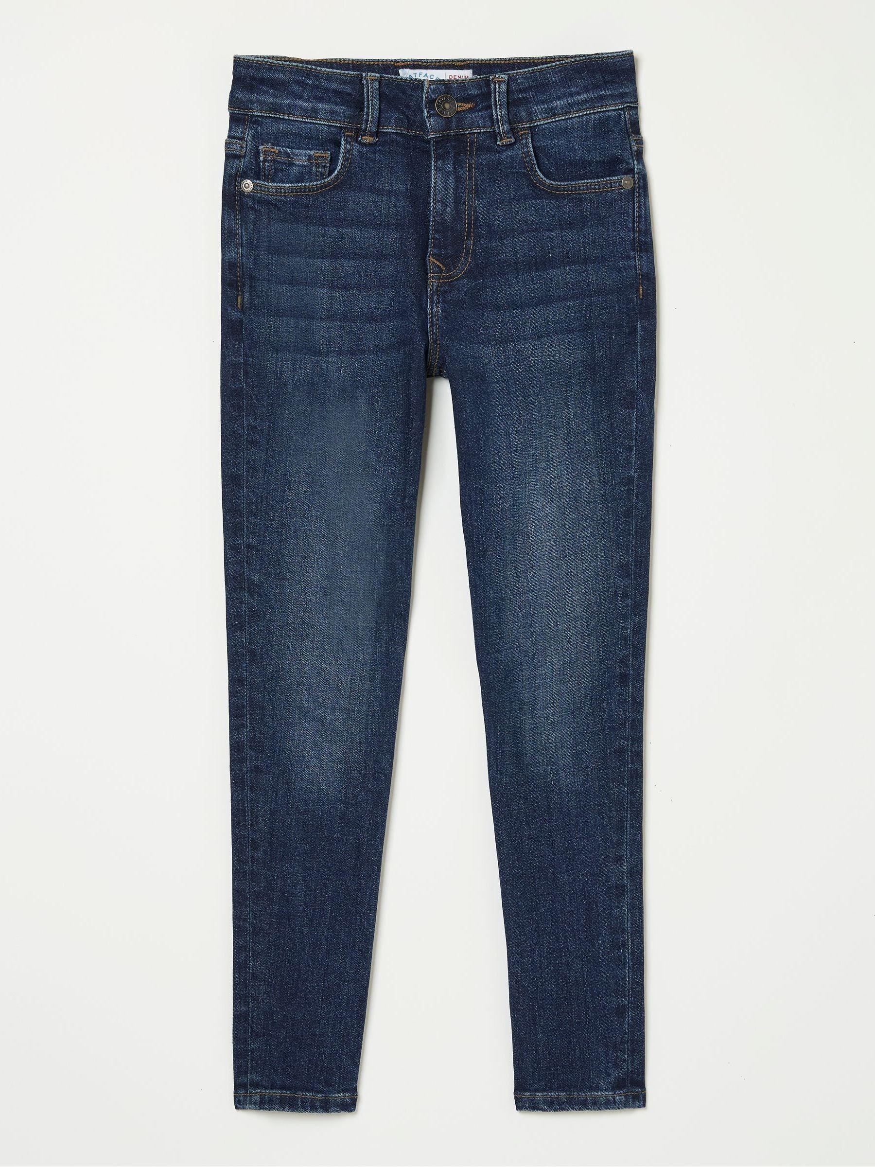 Dark Wash Denim Jeggings by FAT FACE