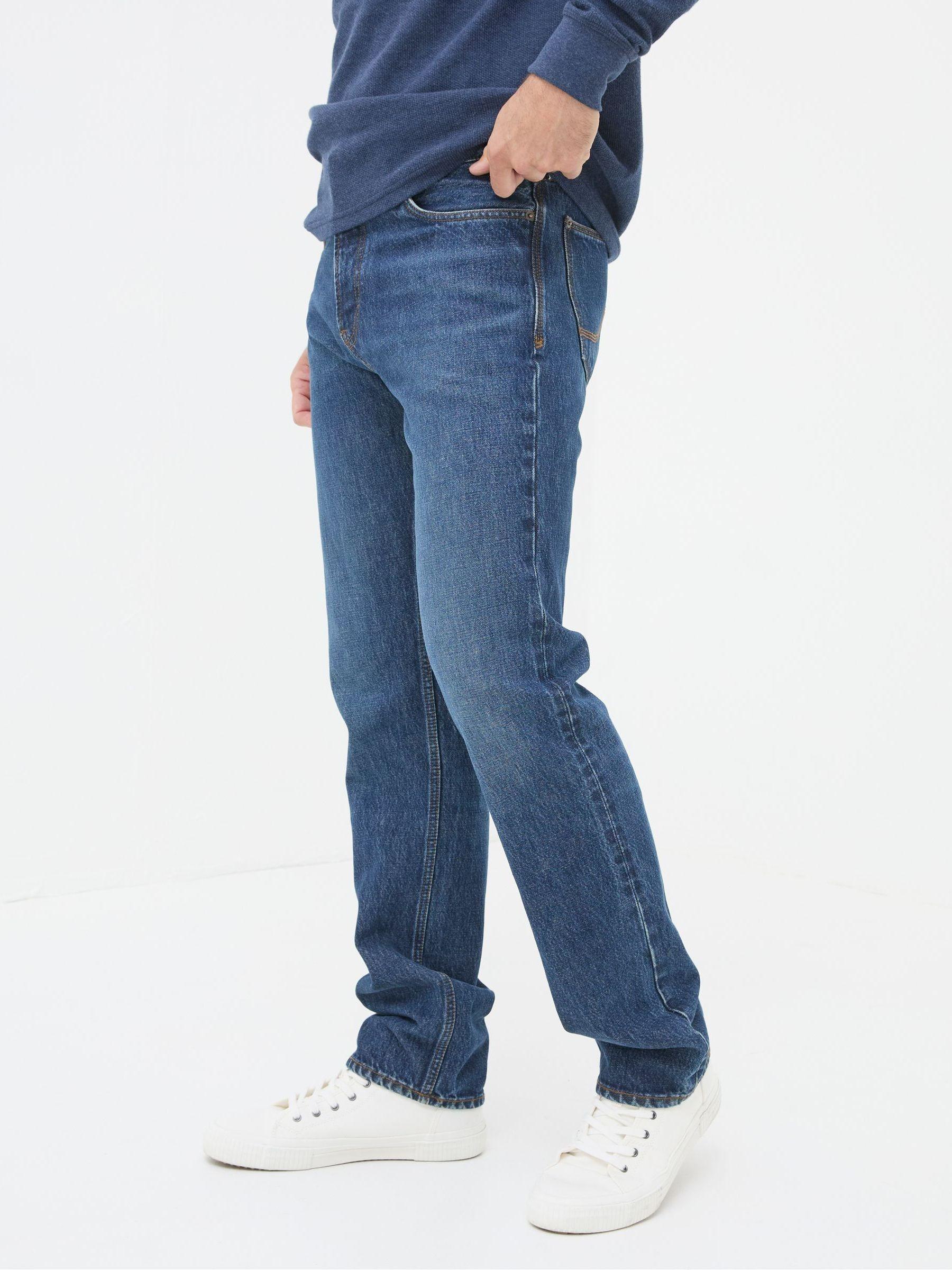Denim Vintage Straight Fit Jeans by FAT FACE