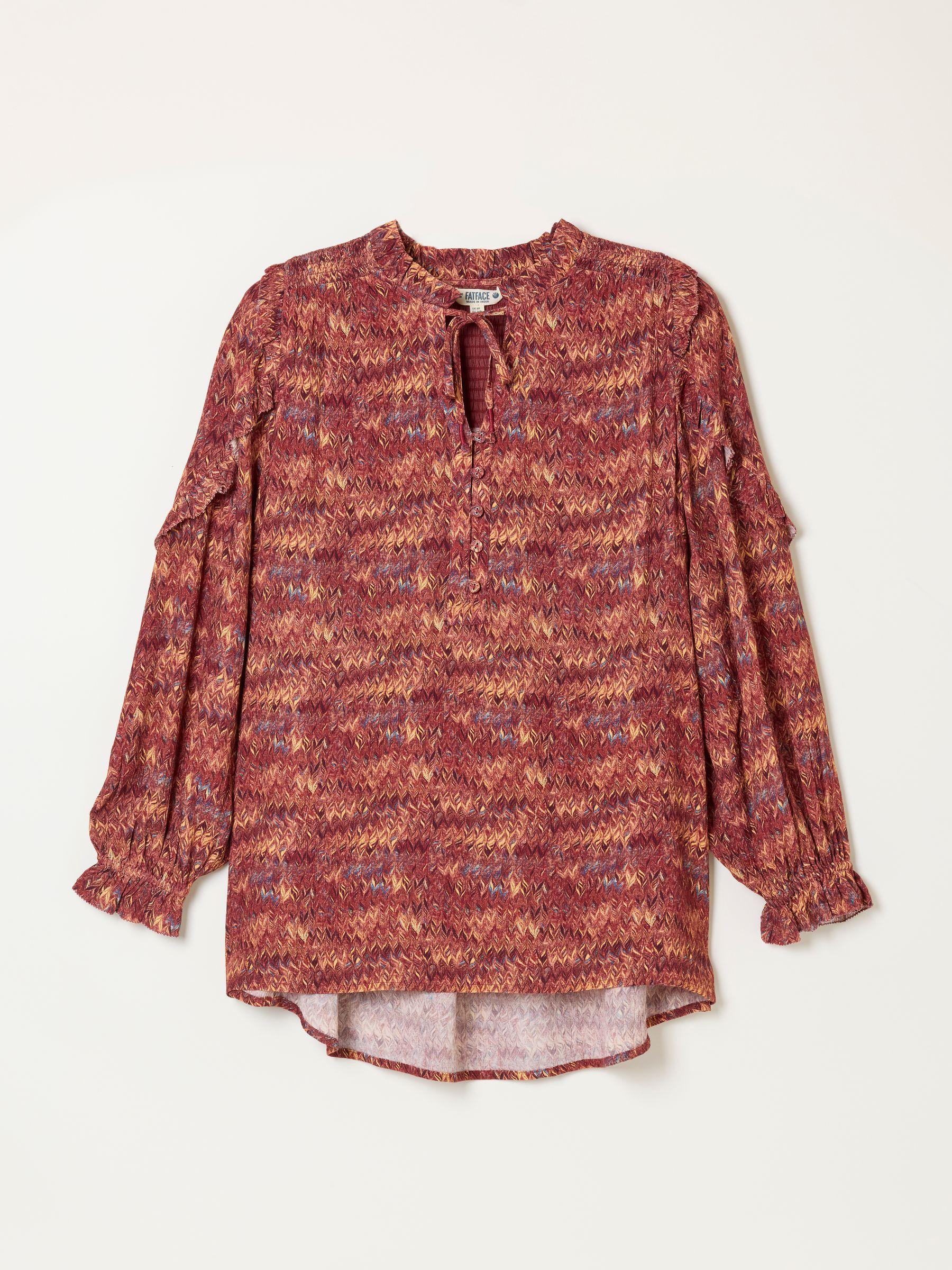 Eddie Blue 2 Tone Floral Tunic by FAT FACE
