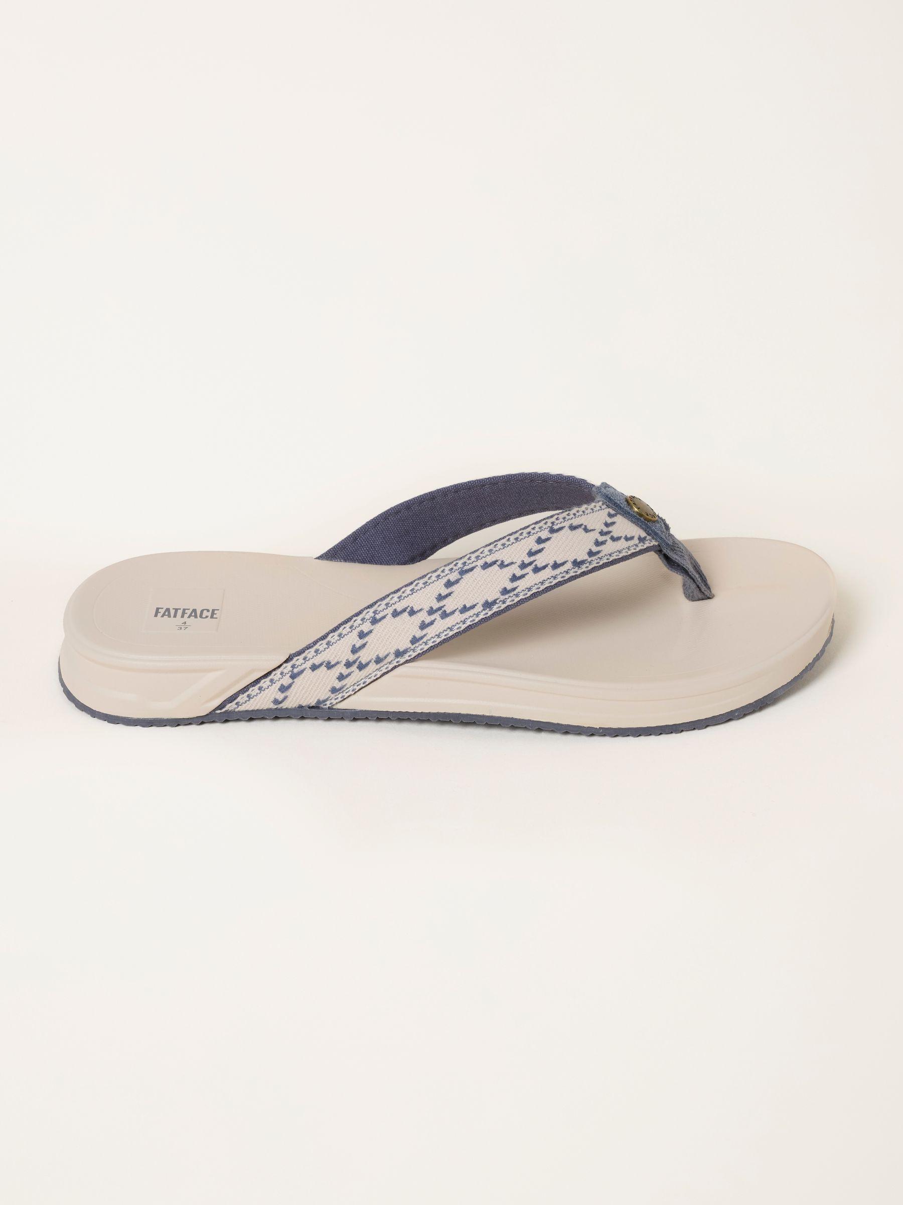 Edie Ivory Comfort Flip Flop by FAT FACE