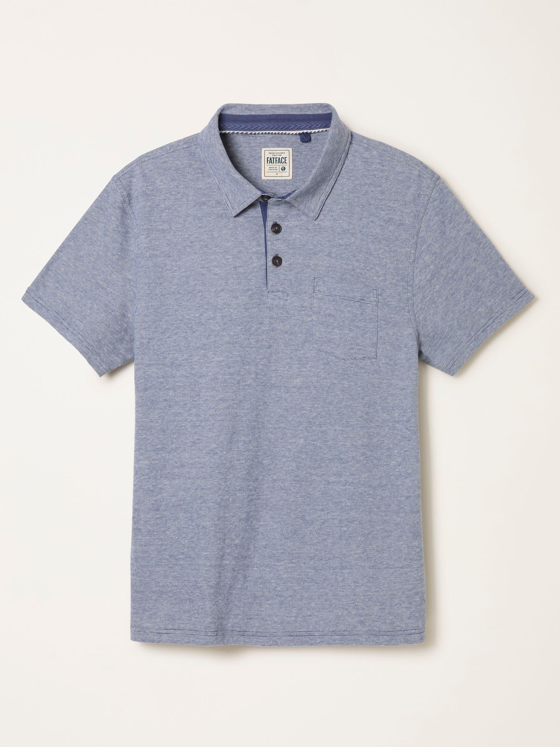 Elm French Navy Polo Shirt by FAT FACE