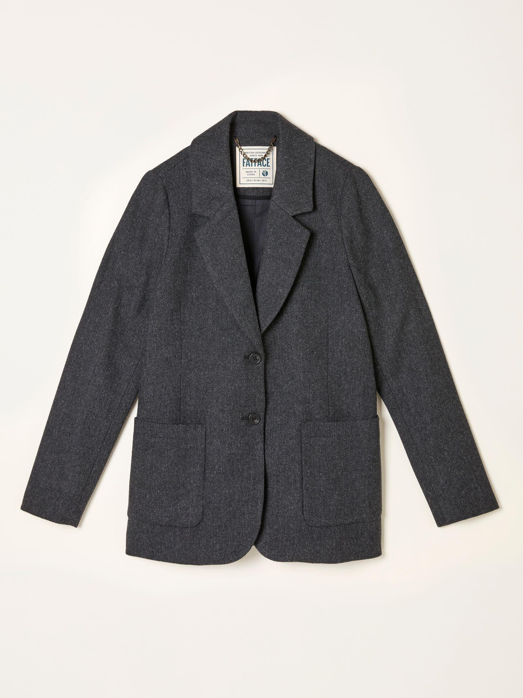 Etta Charcoal Grey Blazer by FAT FACE