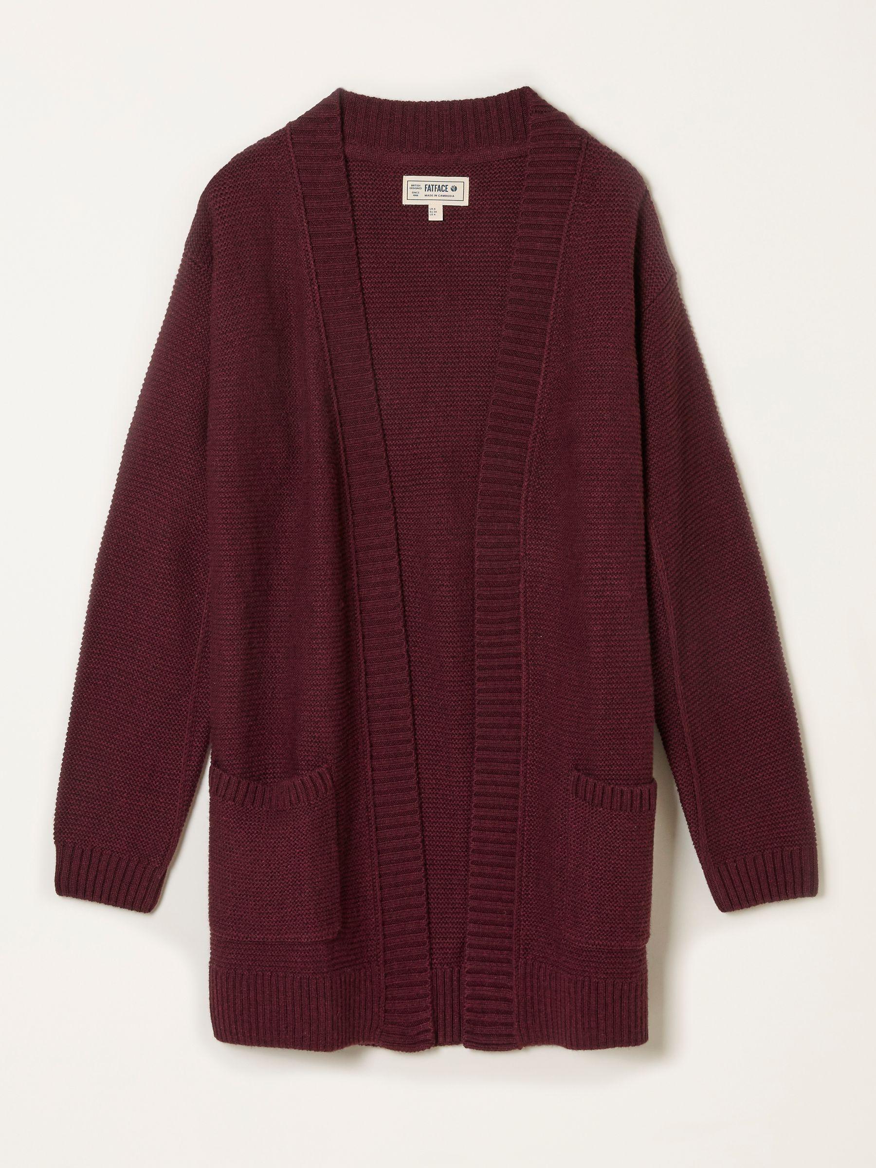 Harriet Navy Longline Knitted Cardigan by FAT FACE