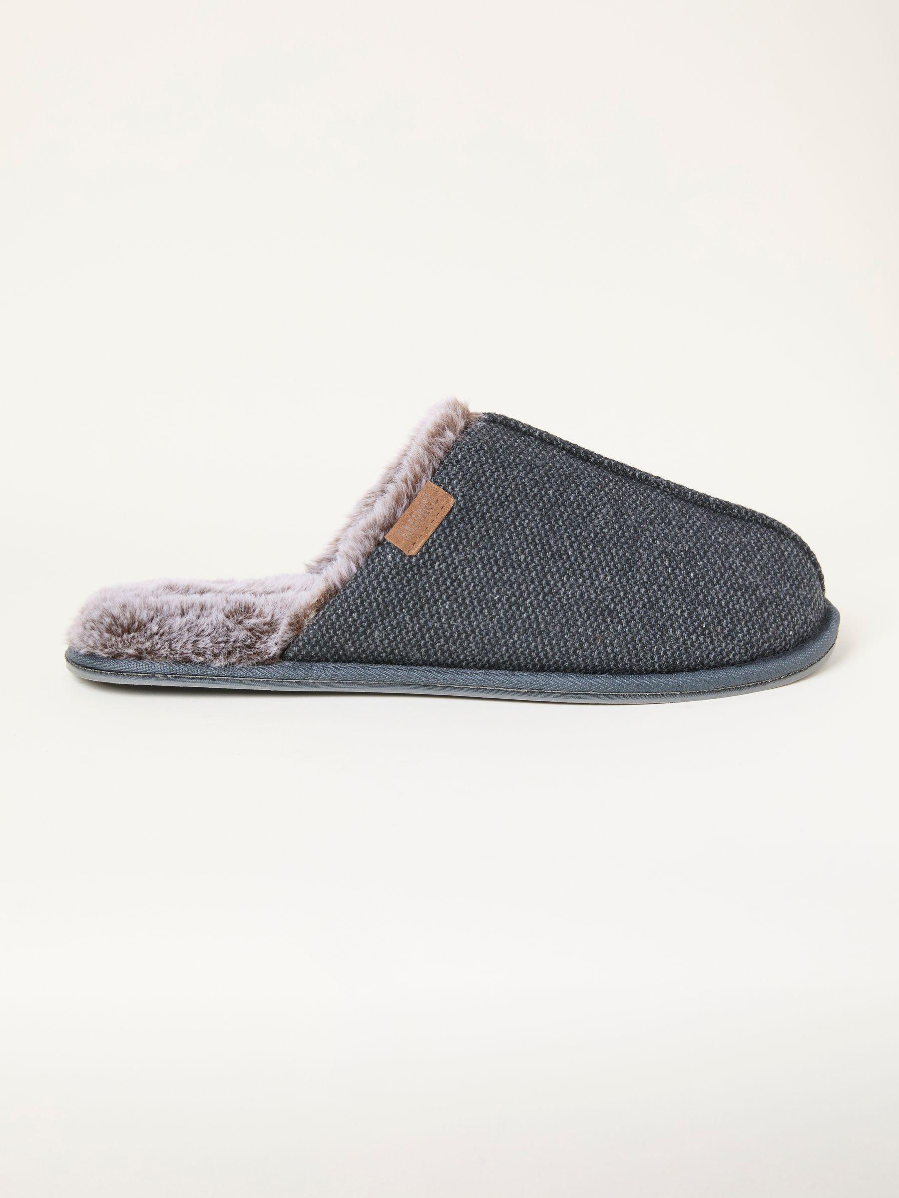 Harvey Grey Check Mule by FAT FACE
