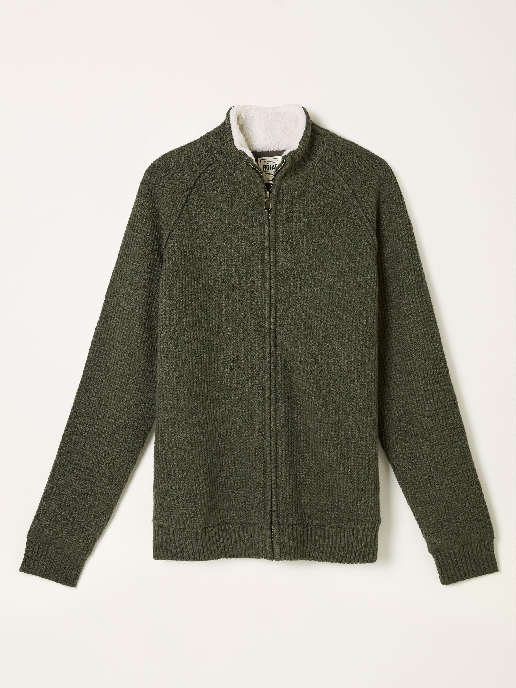 Harwick Navy Zip Through Bomber by FAT FACE