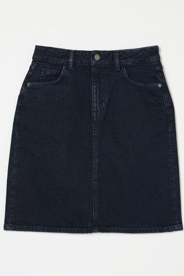 Hattie Blue Denim Skirt by FAT FACE