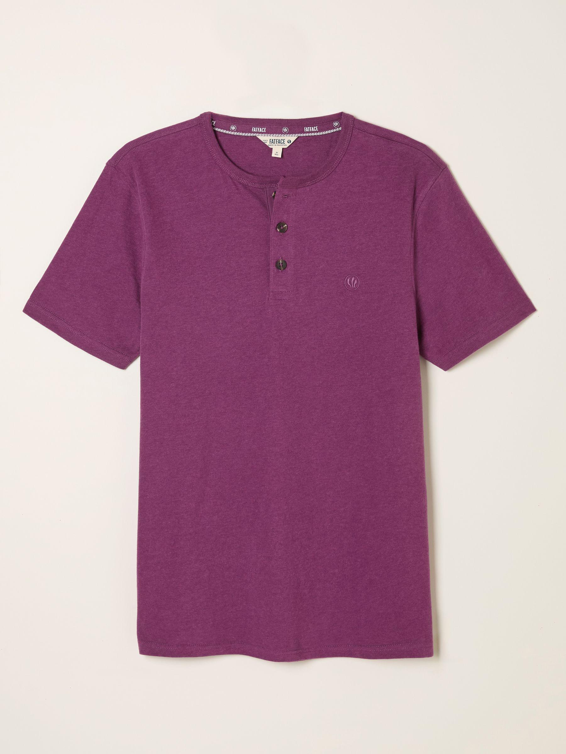 Henley Navy Woodside Henley T-Shirt by FAT FACE