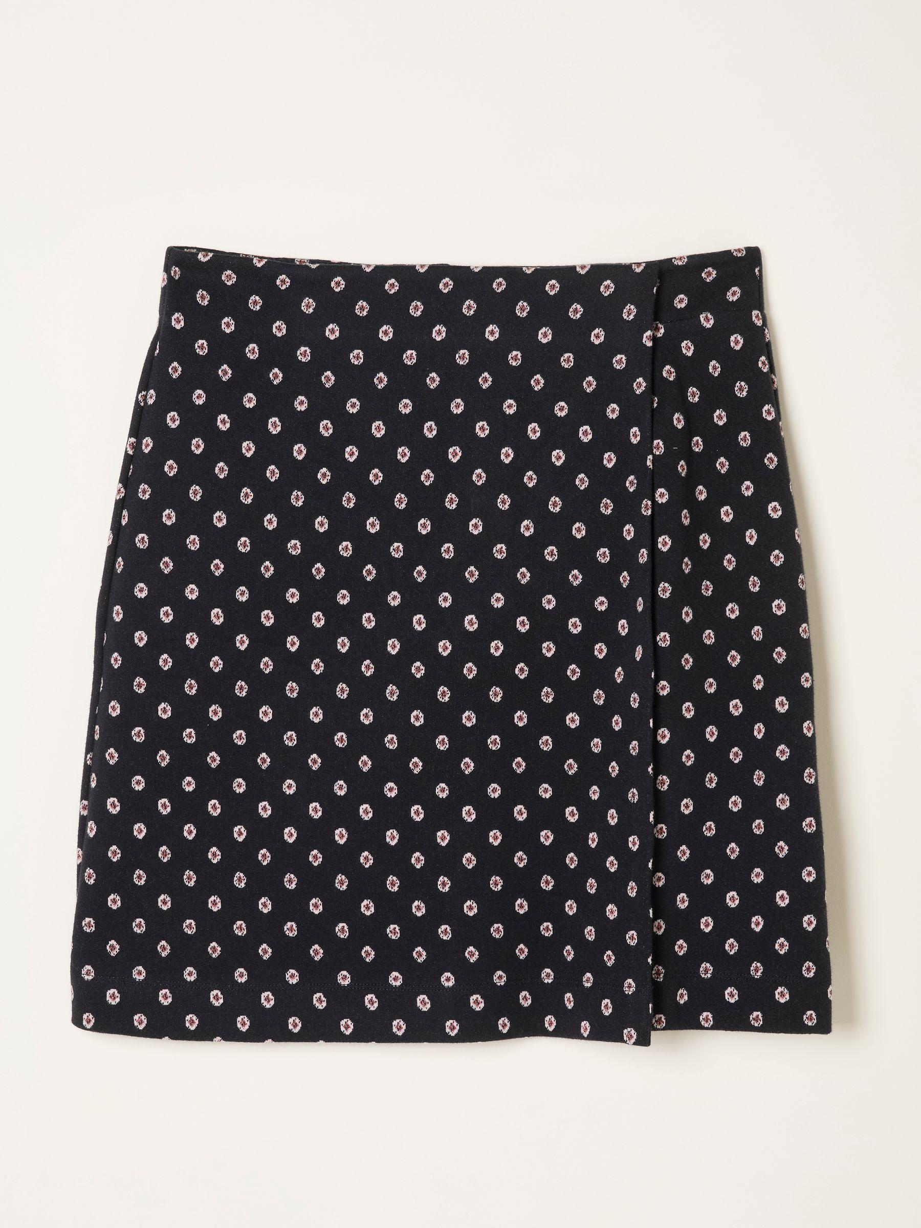 Jackie Black Metallic Skirt by FAT FACE