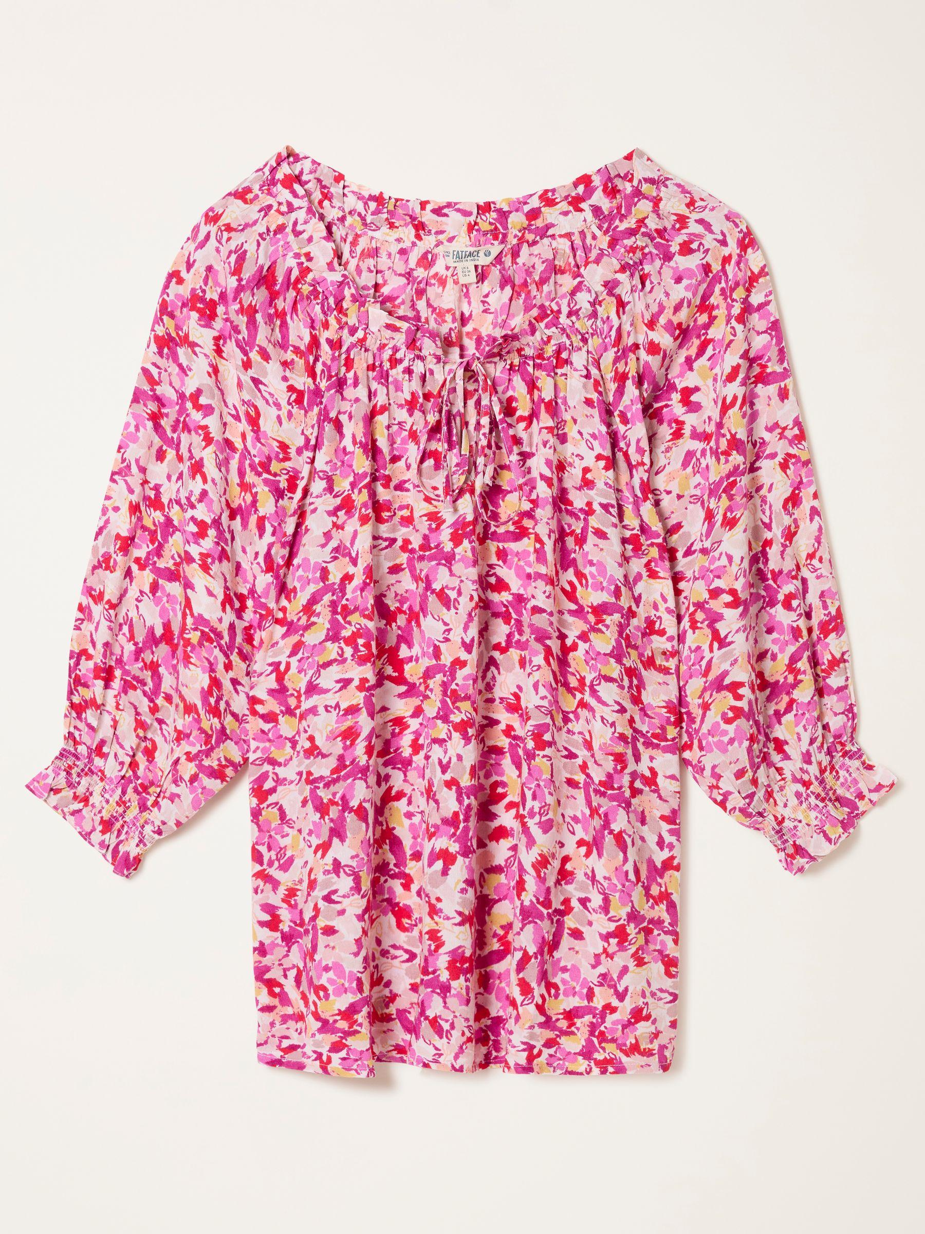 Kira Multi Confetti Floral Regular Blouse by FAT FACE
