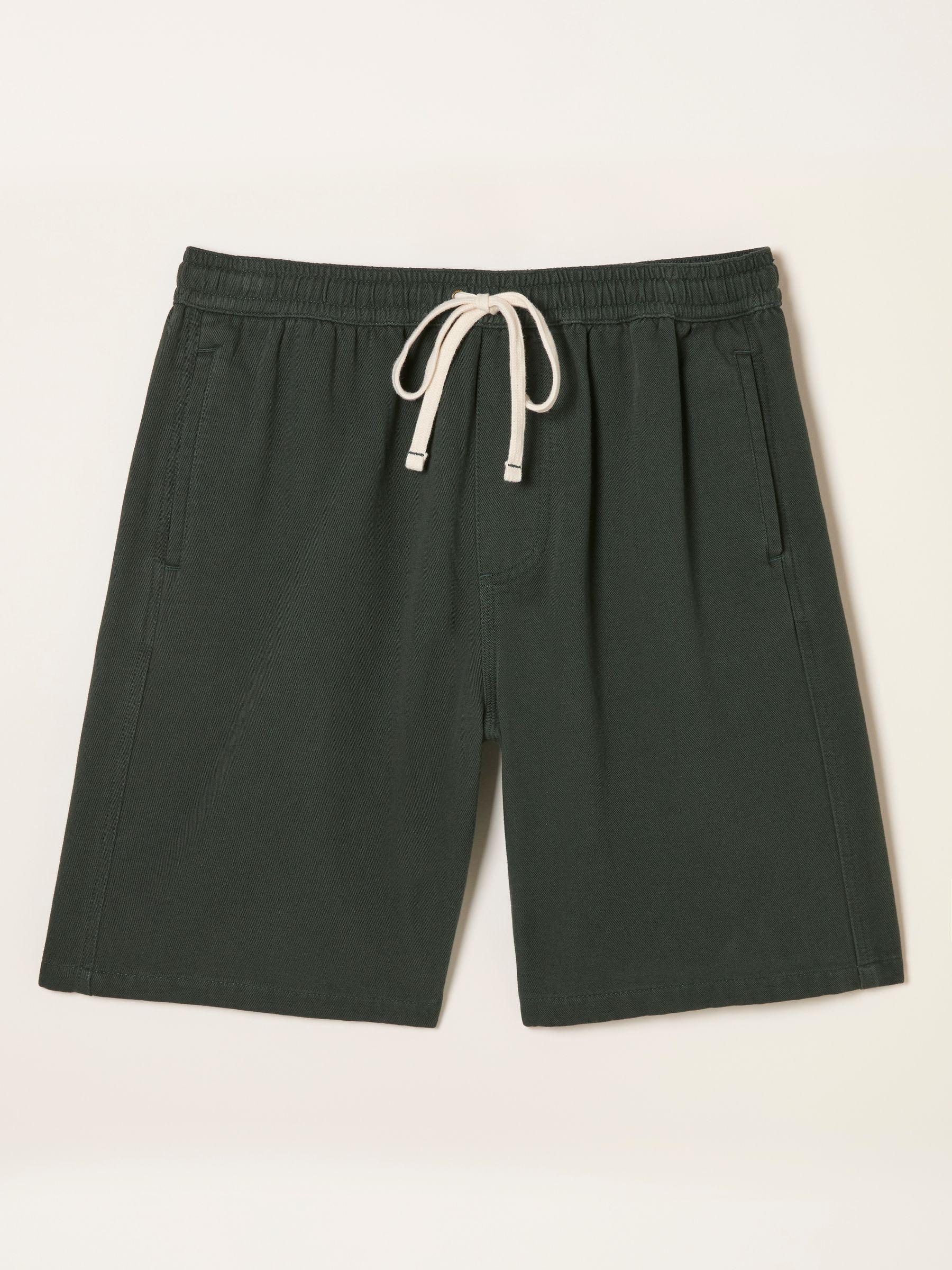 Ladram Dark Green Relaxed Pull On Short by FAT FACE
