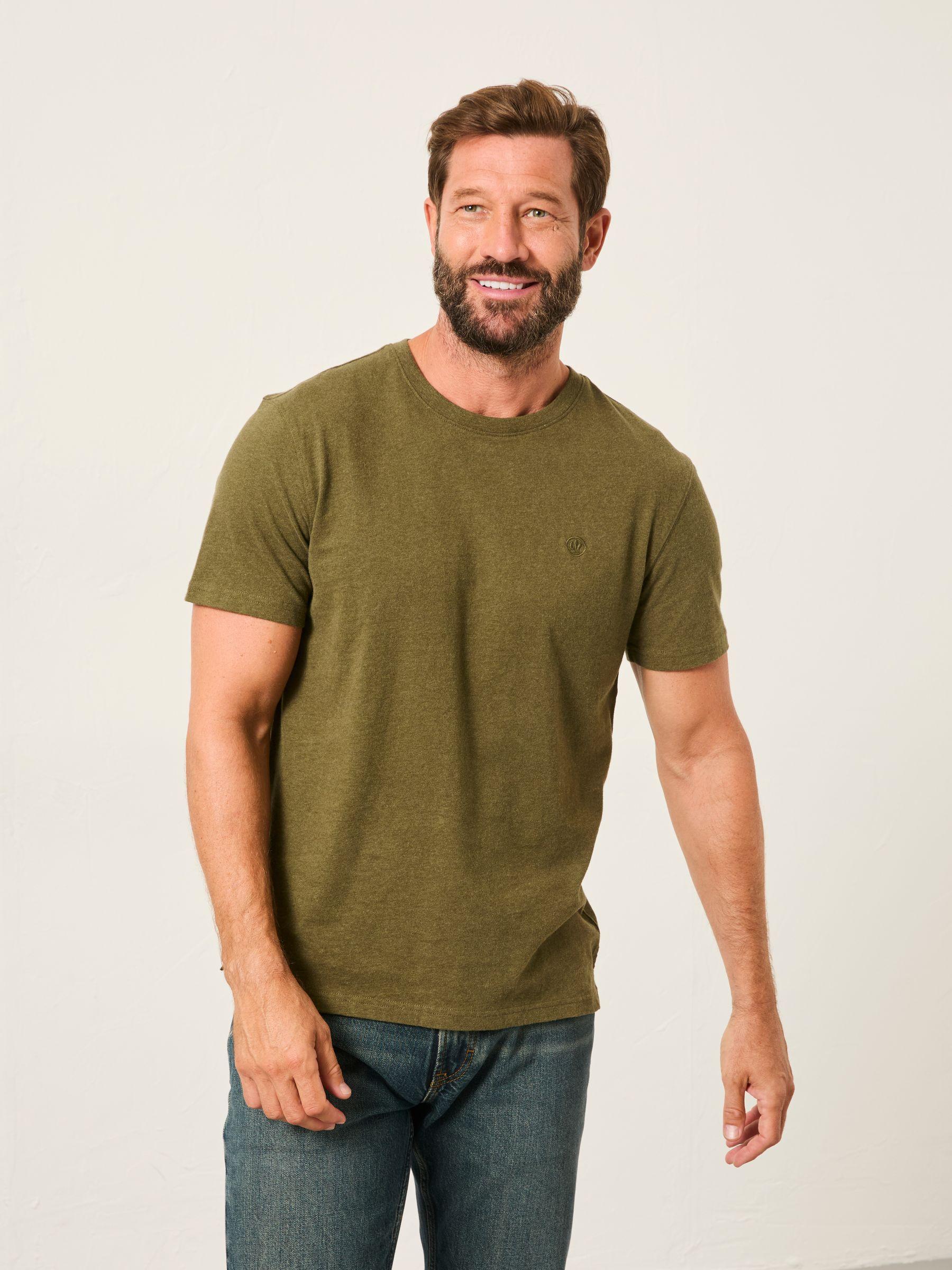 Lulworth Jade Green Short Sleeve T-Shirt by FAT FACE