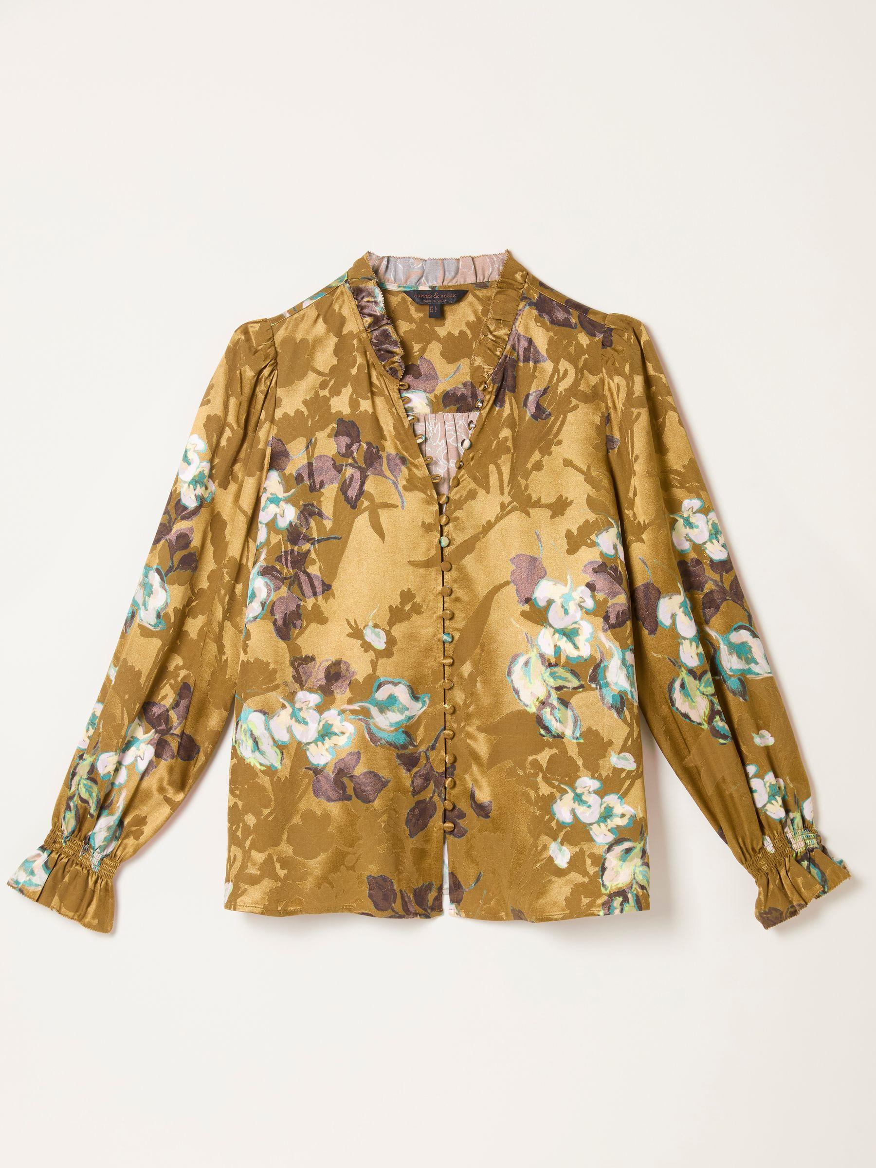 Marigold Briar Printed Blouse by FAT FACE