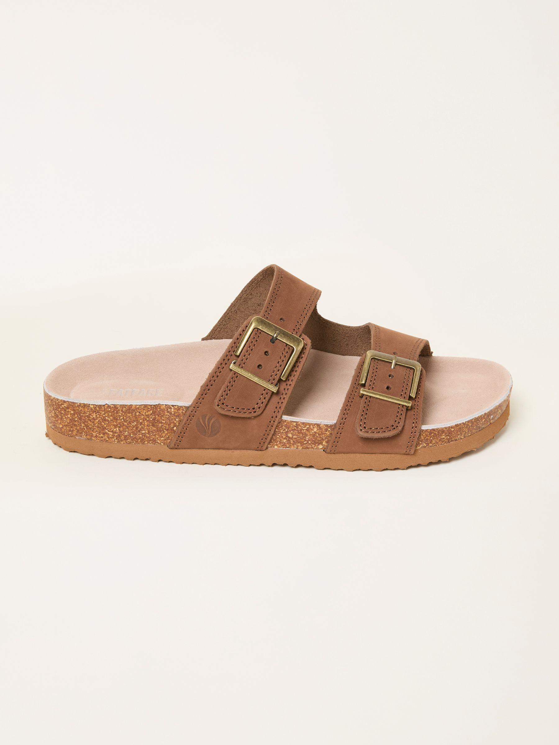 Meldon Tan Brown Footbed by FAT FACE