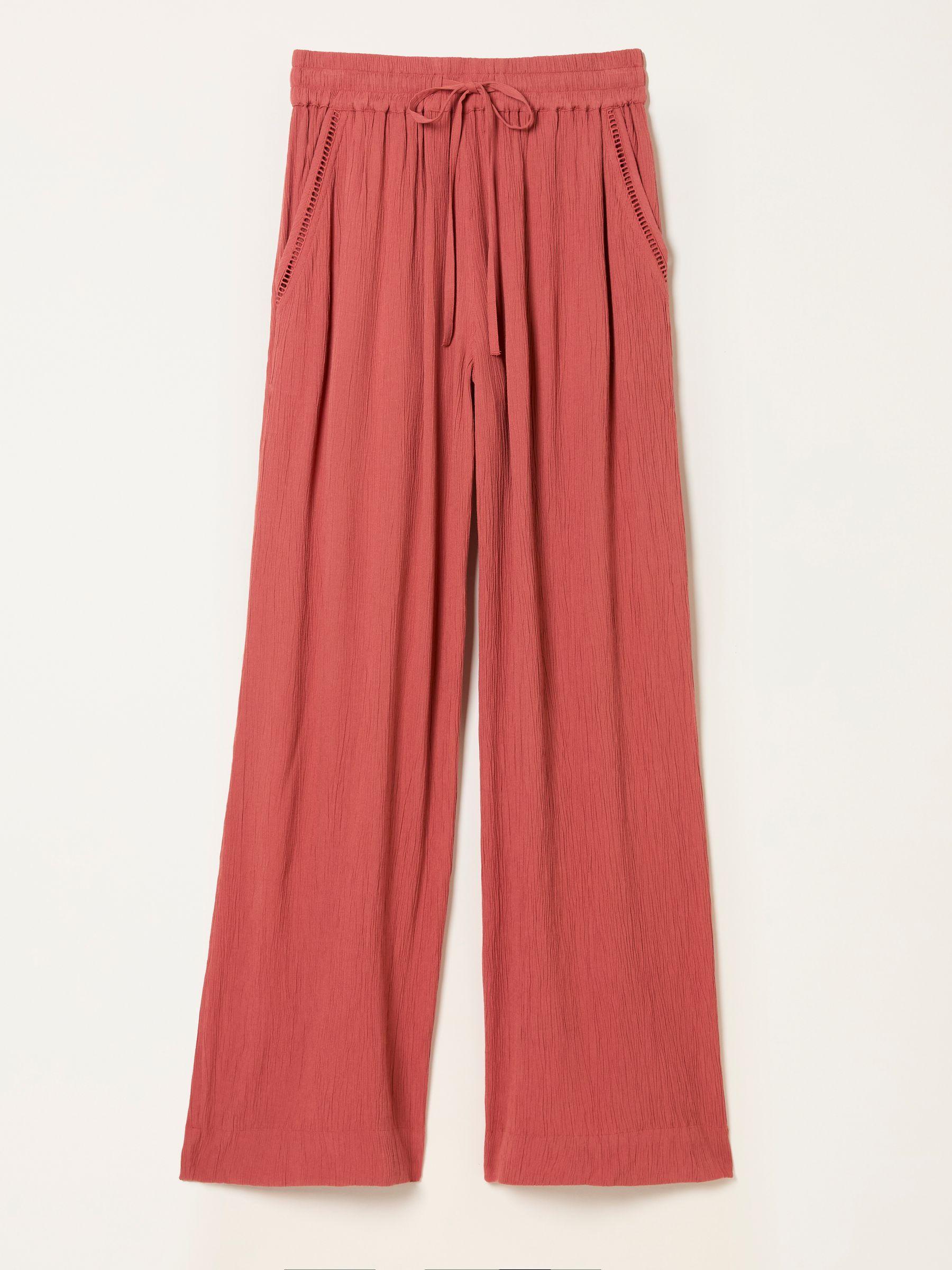 Melissa Pink Palazzo Trousers by FAT FACE