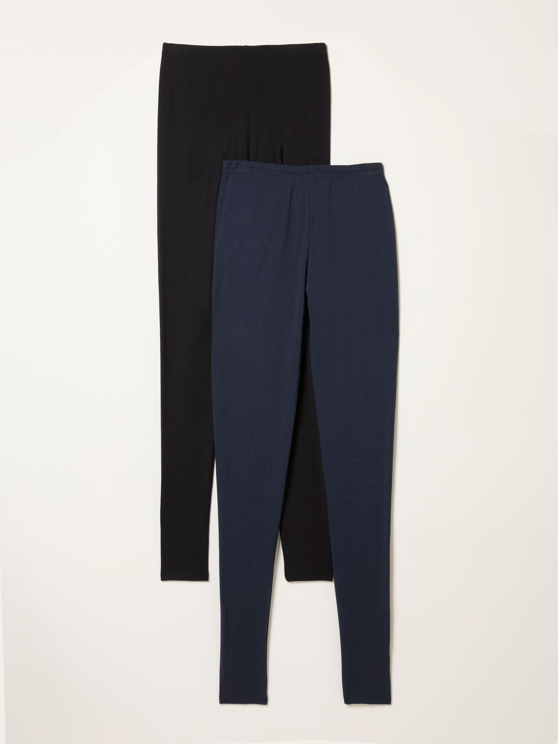 Meribel Black & Navy 2 Pack Leggings by FAT FACE