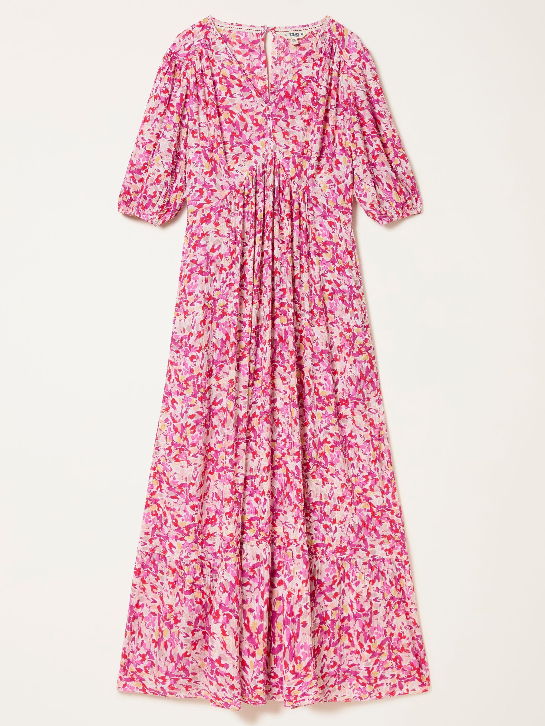 Milly Multi Floral Regular Midi Dress by FAT FACE