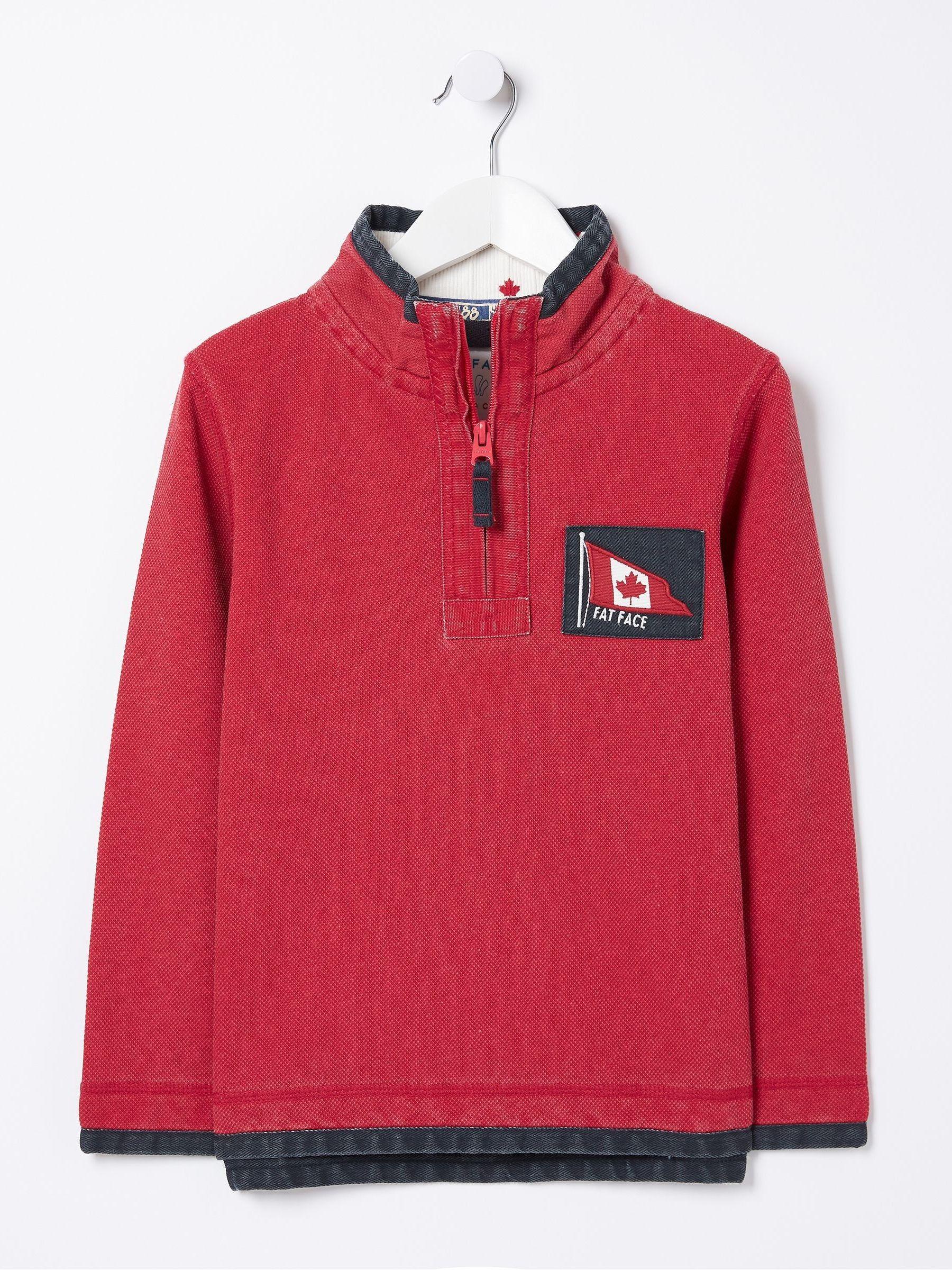 Mini Red US Airlie Sweater by FAT FACE