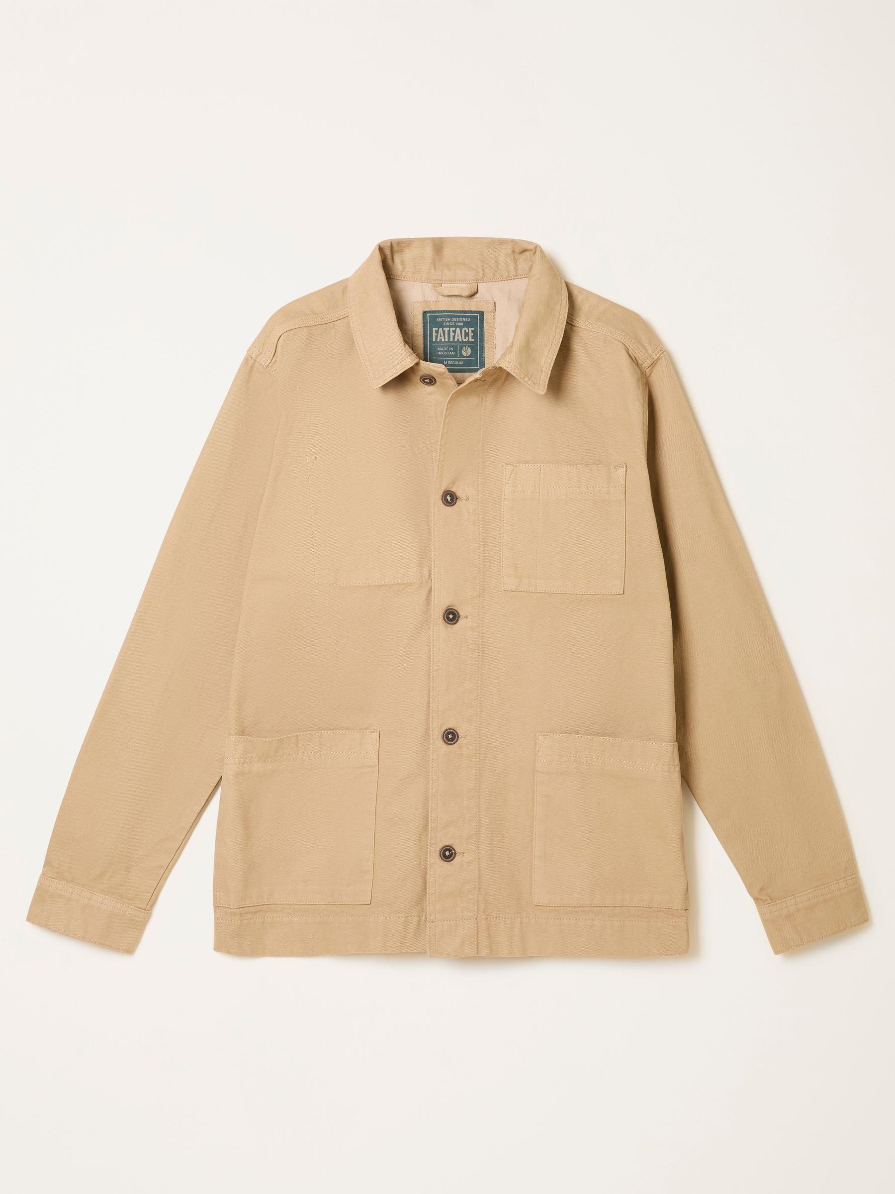 Natural Canvas Worker Jacket by FAT FACE