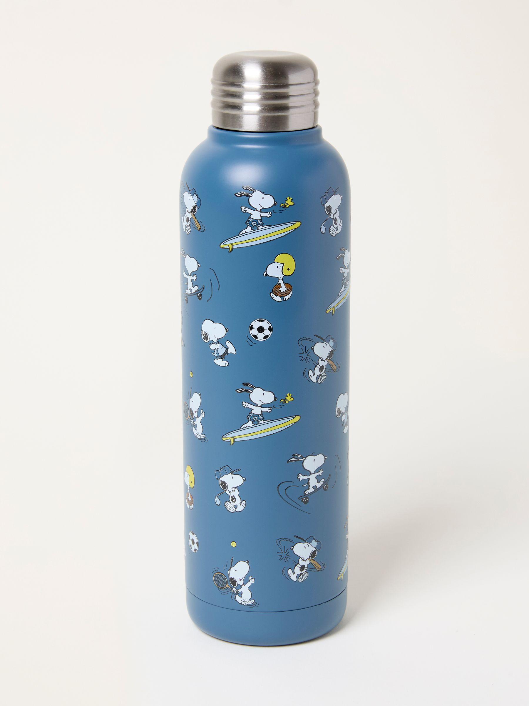Navy Sports Snoopy Water Bottle by FAT FACE