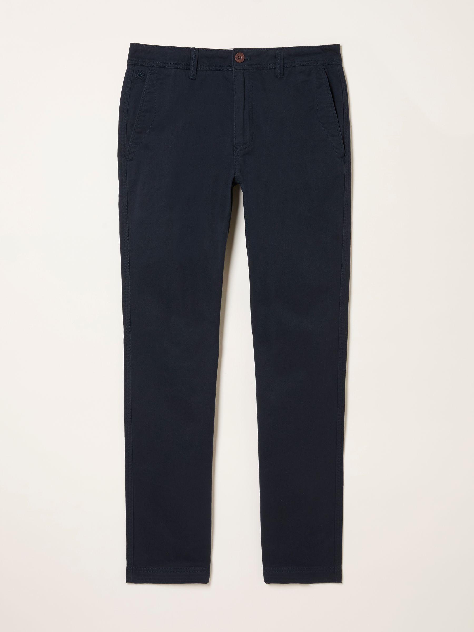 Navy Straight Fit Modern Coastal Chinos by FAT FACE