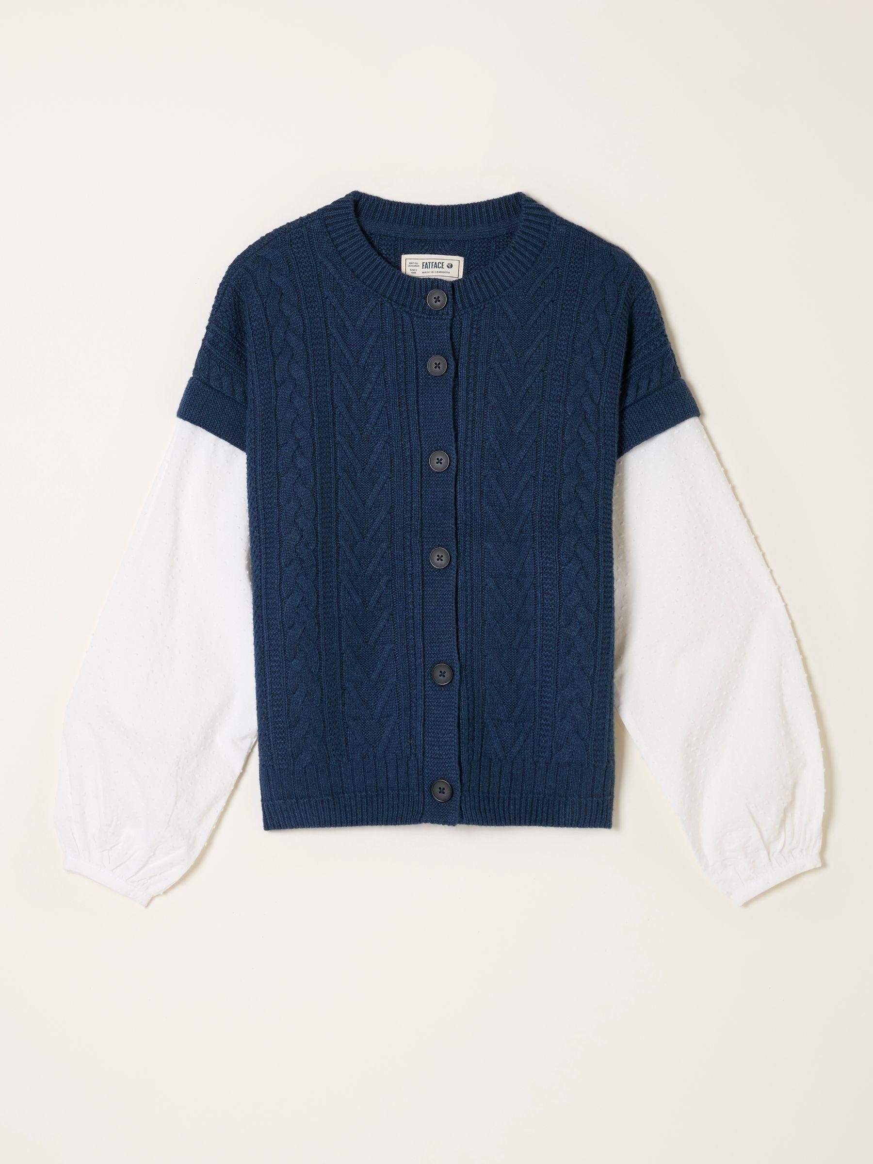Odette Navy Button Front 2 in 1 by FAT FACE