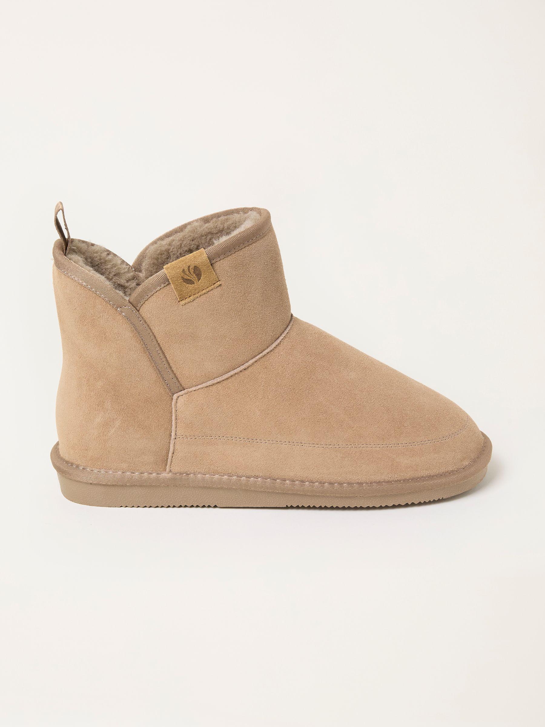 Rafe Natural Suede Boot Slipper by FAT FACE