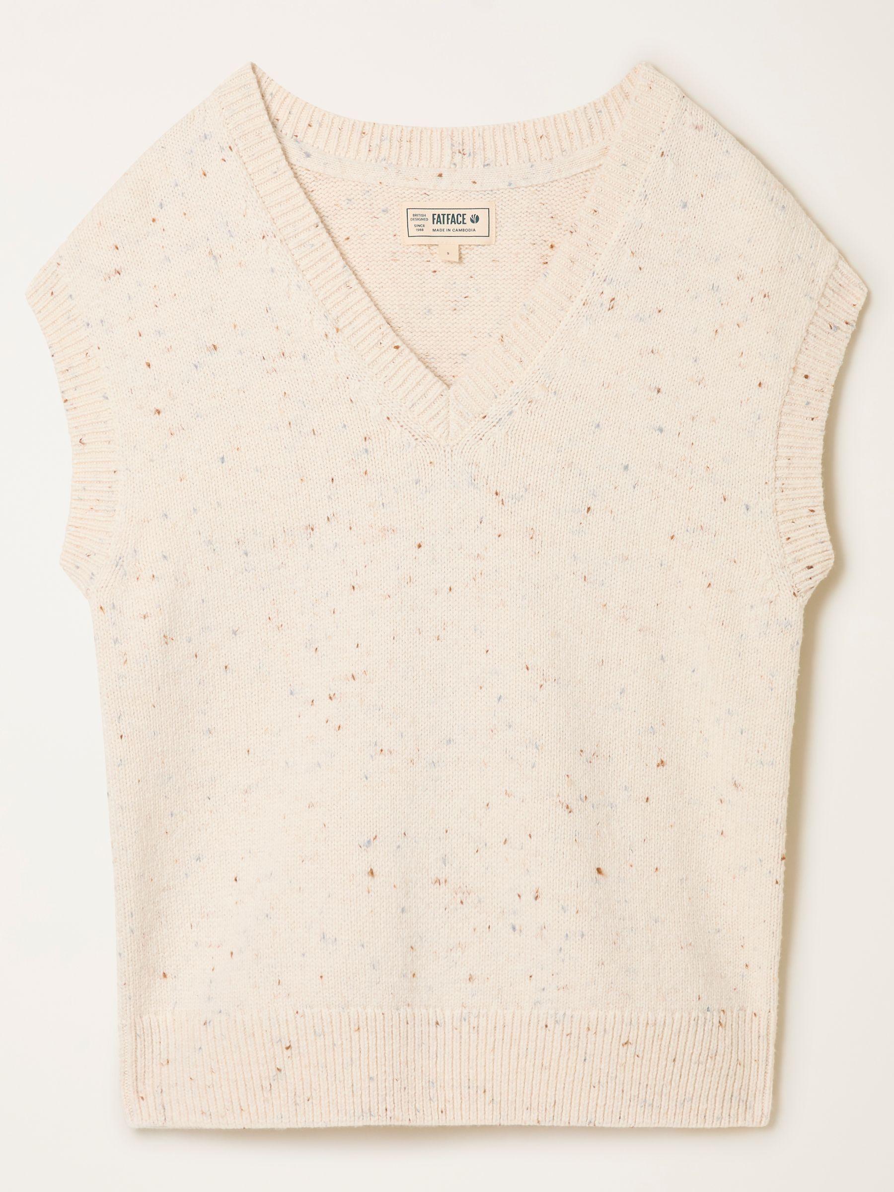 Remi Ivory Knitted Tank by FAT FACE