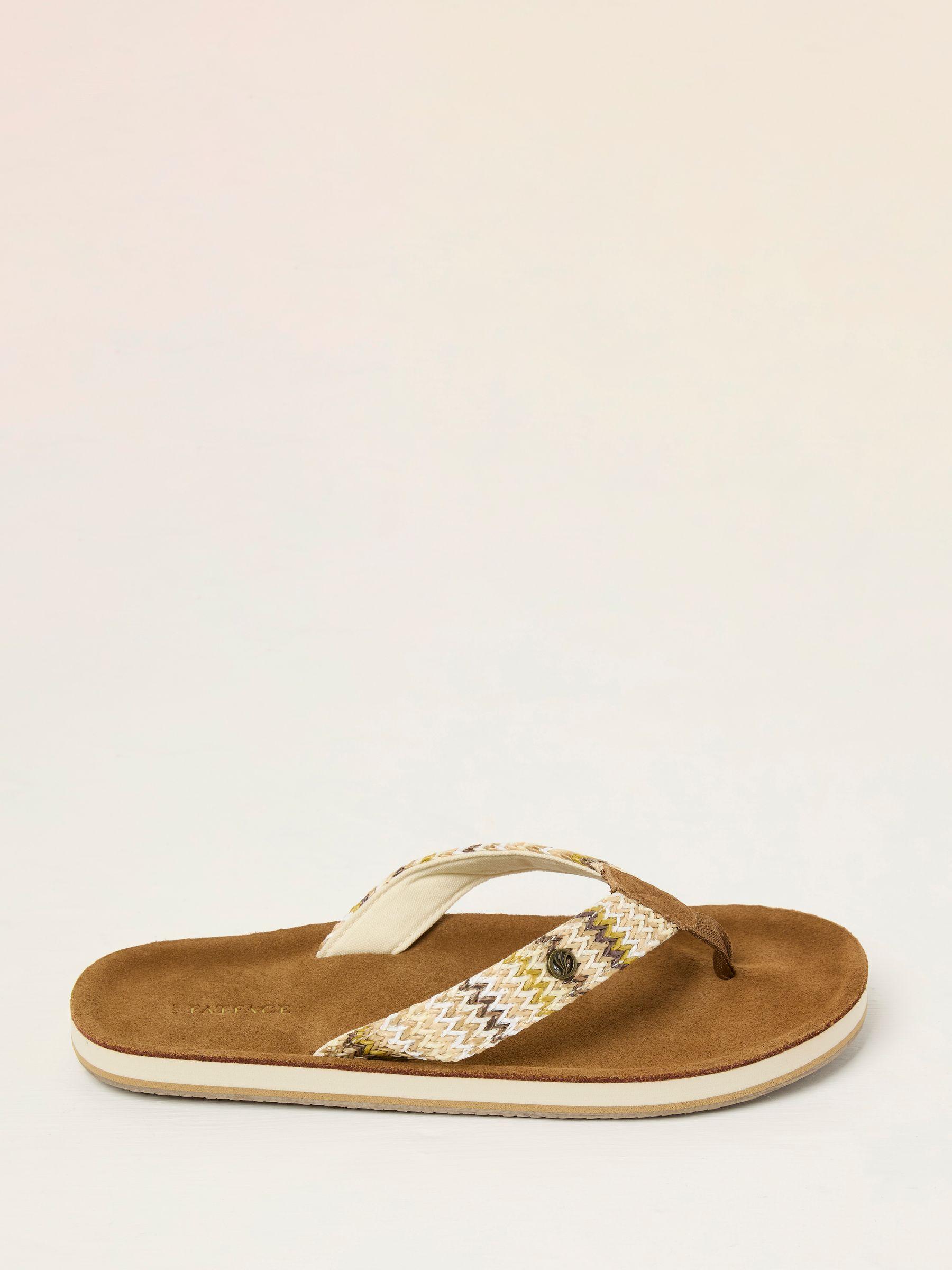 Somerton Light Brown Flip Flops by FAT FACE