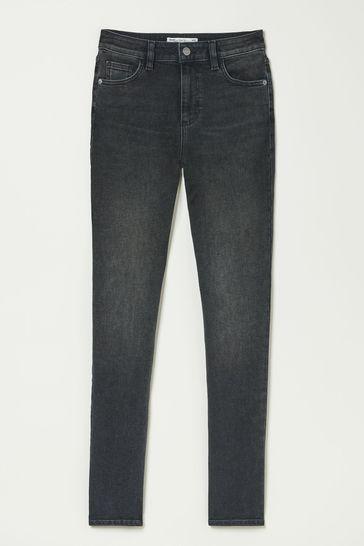 Sway Washed Black Slim Jeans by FAT FACE Sway Washed Black Slim Jeans by FAT FACE
