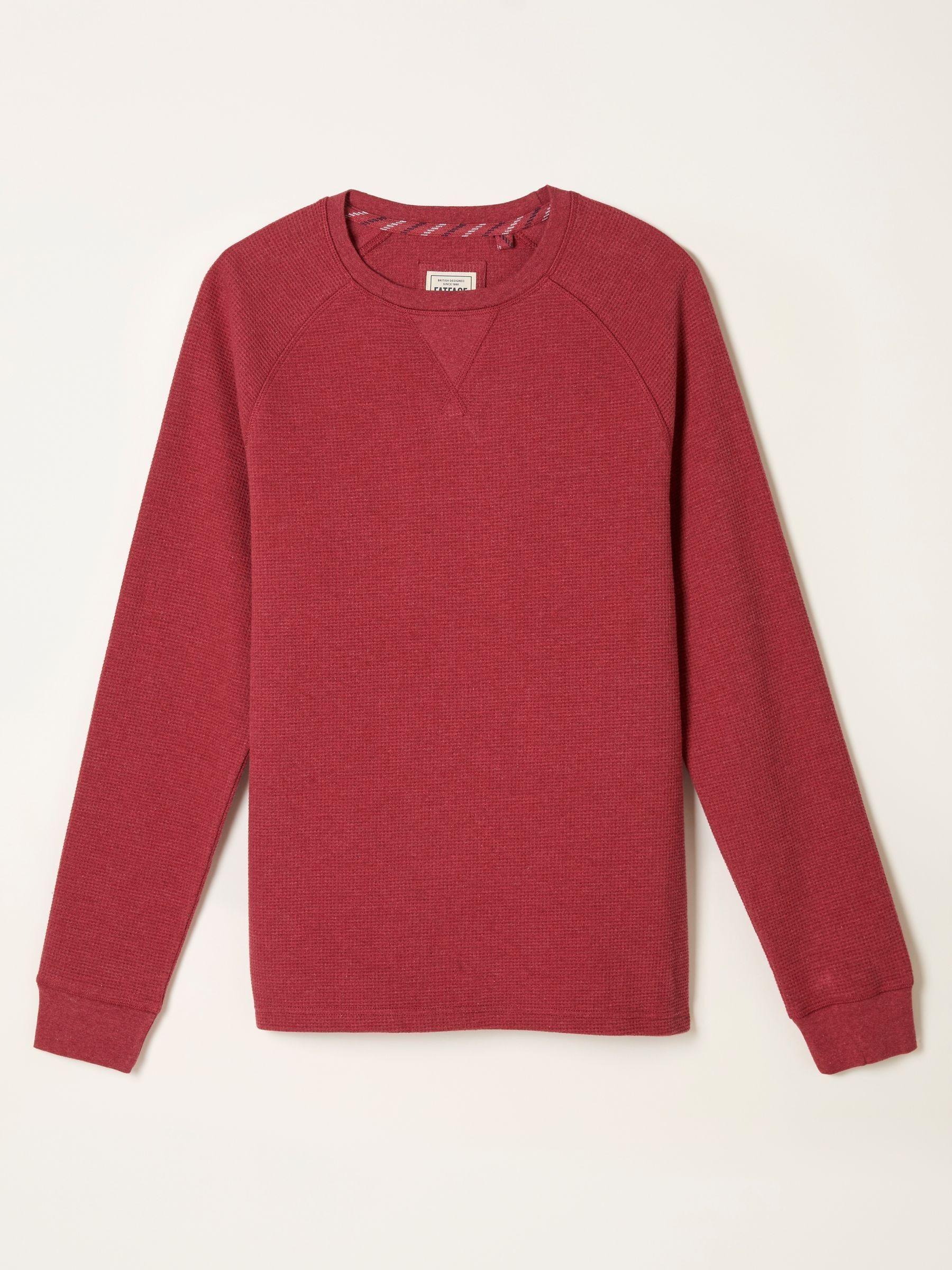 Whistler Red Waffle Crew by FAT FACE