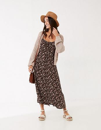 beaded neck maxi dress Cydney Beaded Maxi Dress