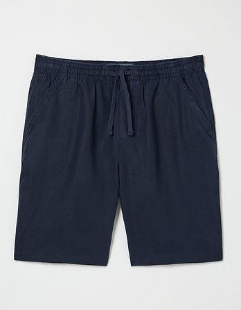 Seaton Linen Pull On Shorts by FATFACE