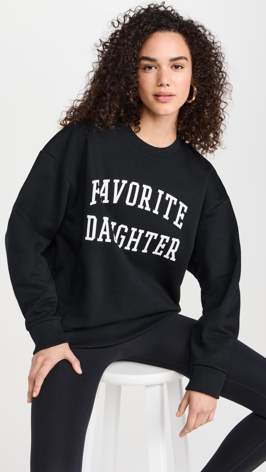 Collegiate Sweatshirt by FAVORITE DAUGHTER
