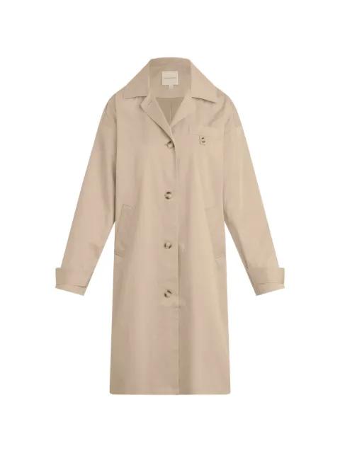 Easy Trench button fastening coat by FAVORITE DAUGHTER