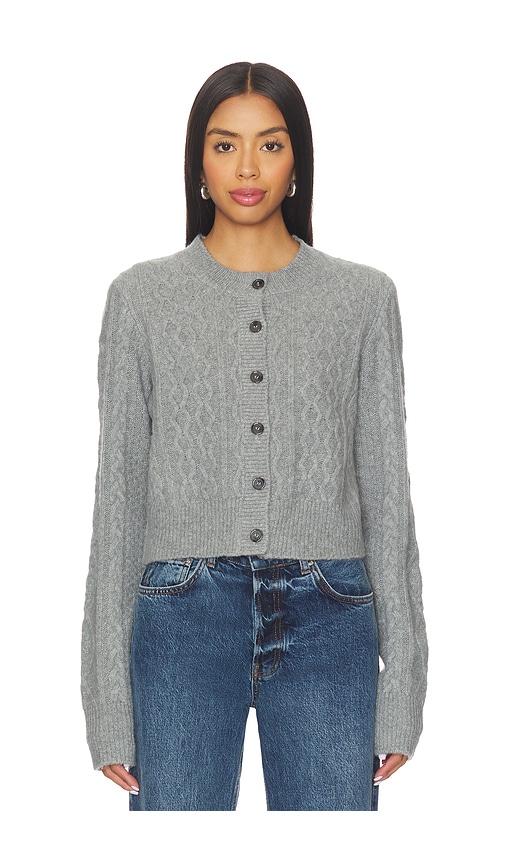 Favorite Daughter Eleanor Cardigan in Grey by FAVORITE DAUGHTER