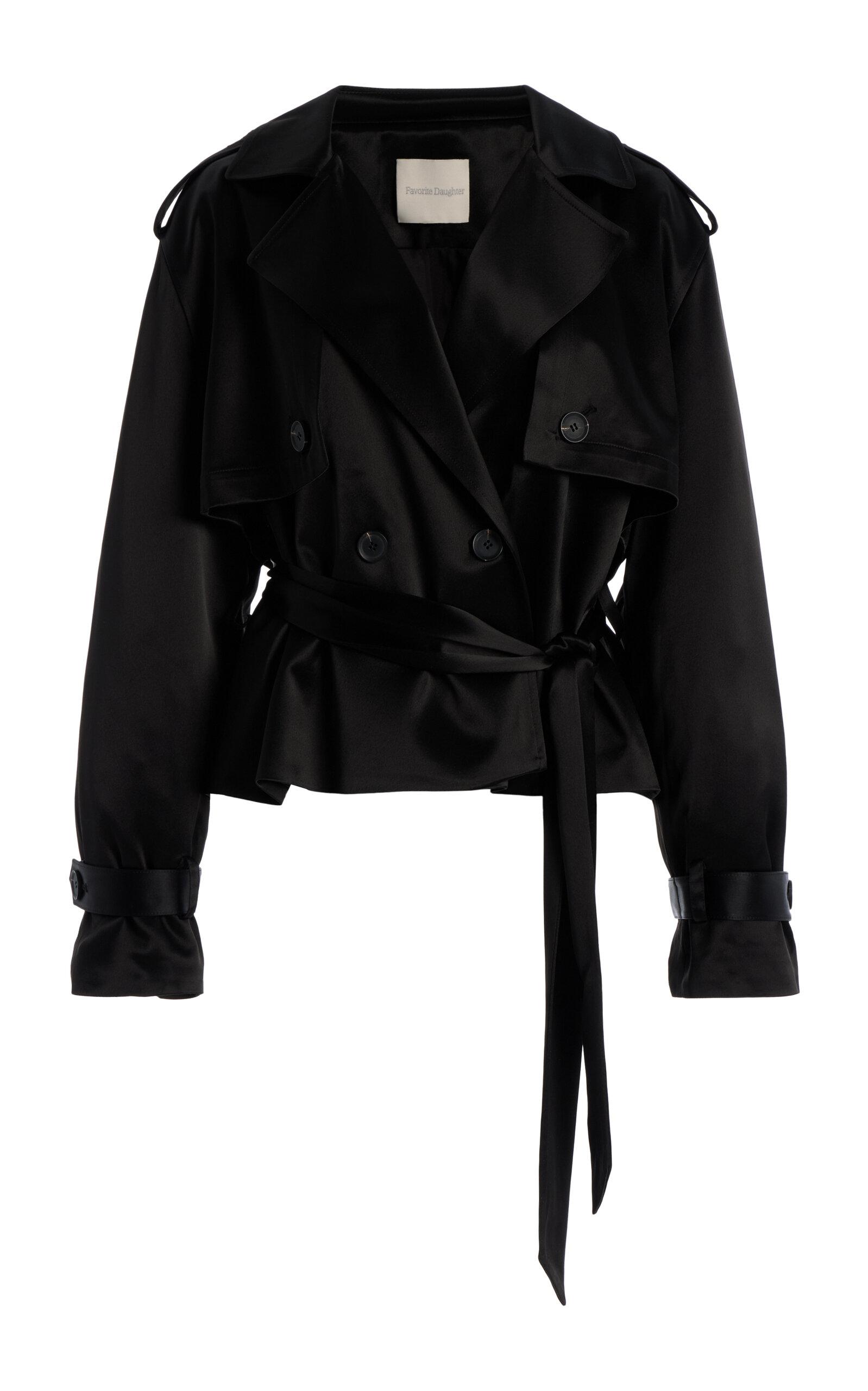 Favorite Daughter Exclusive Cropped Trench Coat - Moda Operandi by FAVORITE DAUGHTER