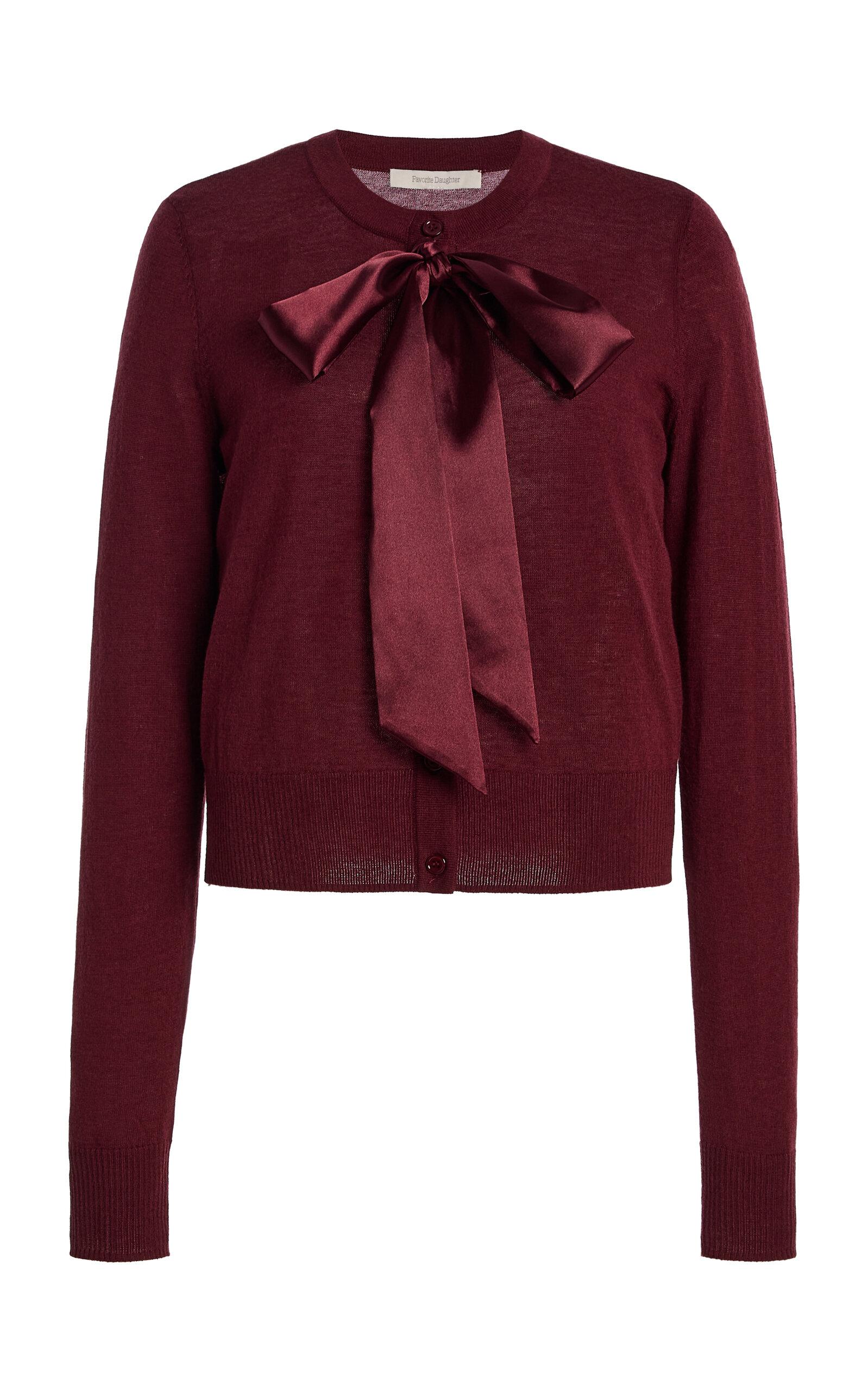Favorite Daughter Take A Bow Embellished Wool Sweater - Moda Operandi by FAVORITE DAUGHTER